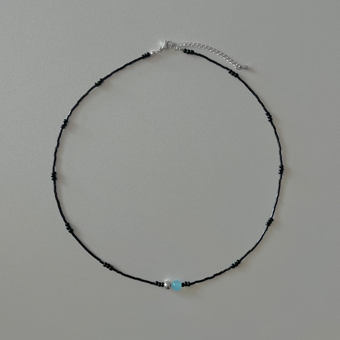 [Handmade] Midnight mirage 비즈 목걸이 상품이미지1