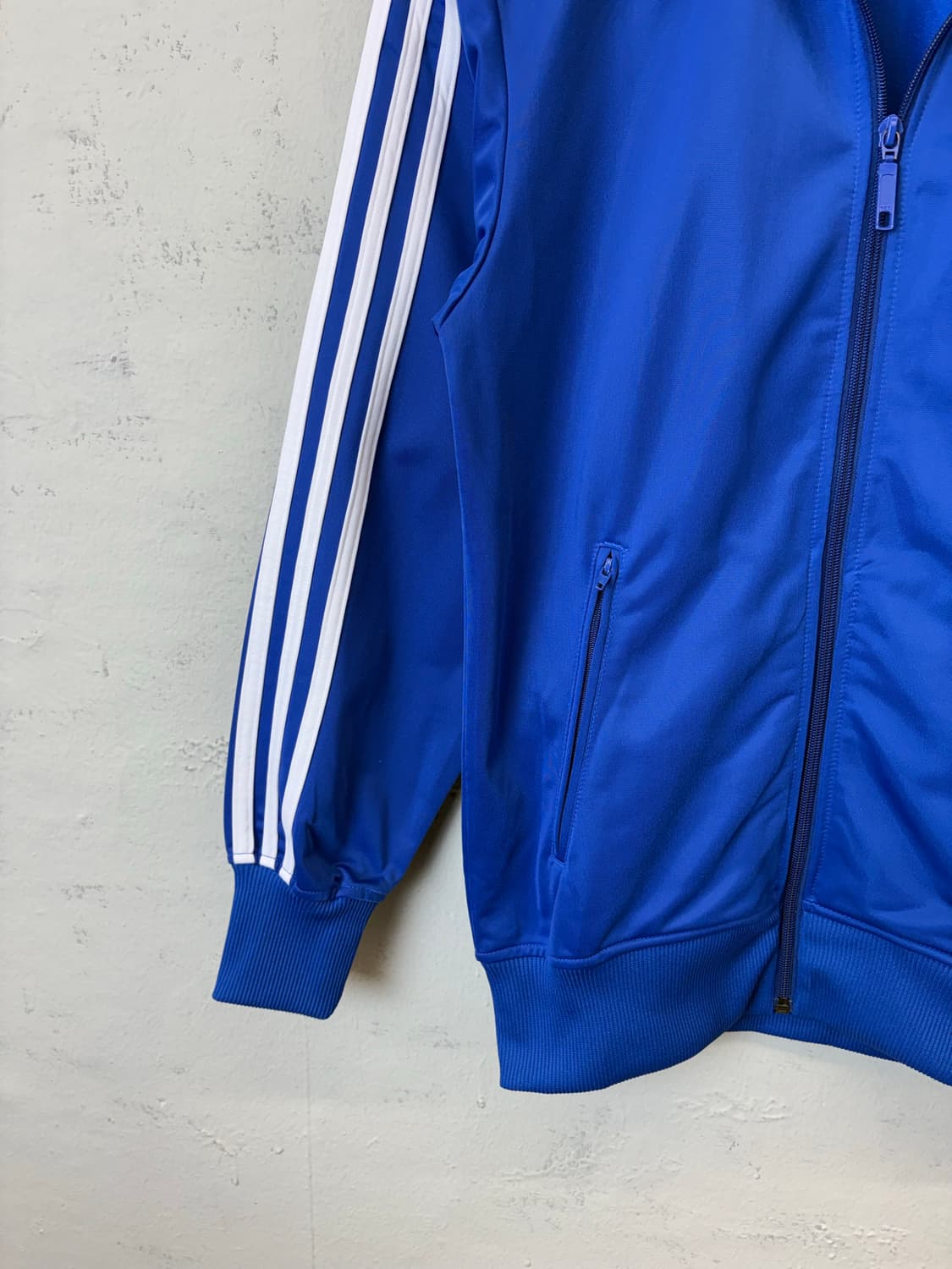 아디다스 구형 파이어버드 블루 트랙탑 져지 상품이미지5