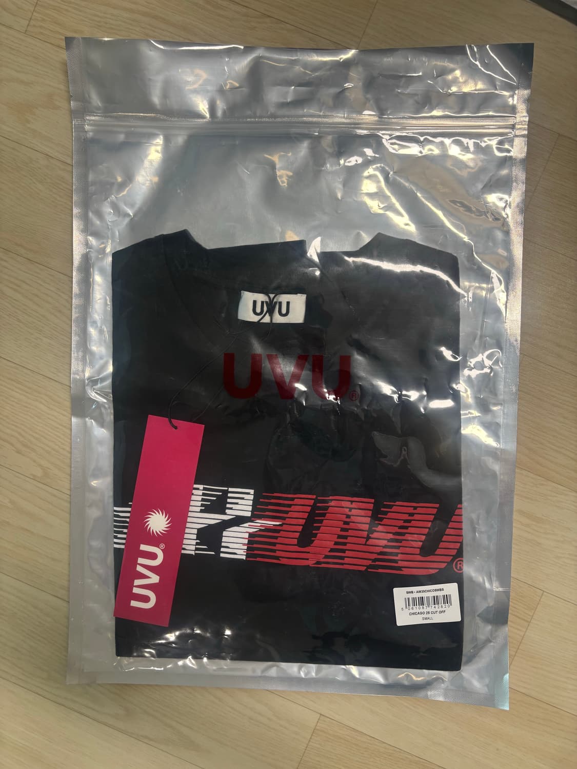 [S] UVU 시카고 25 Cut-Off 블랙 상품이미지2