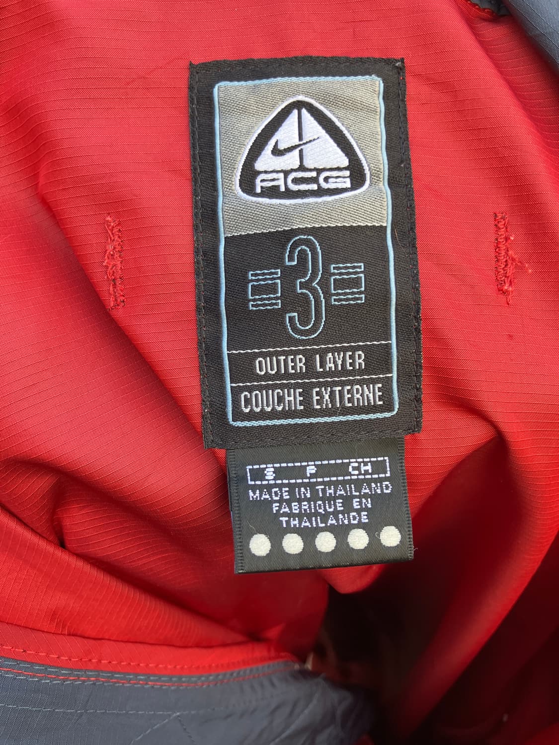Nike ACG 3 outer layer 자켓(지퍼손상) 상품이미지8