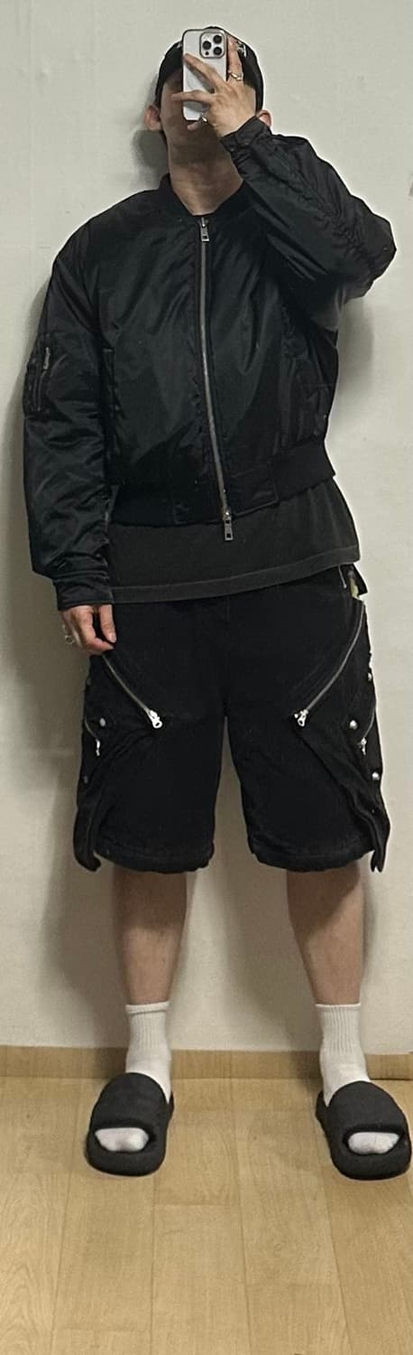 쿠어 오버핏 루슈 MA-1 상품이미지5