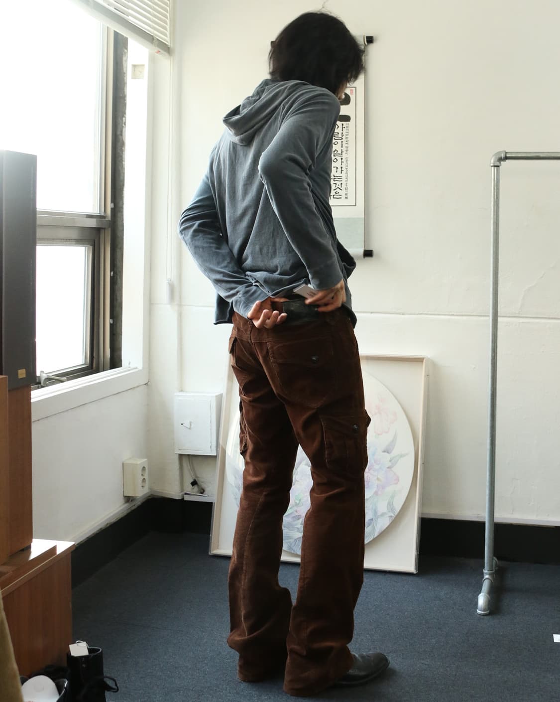 Lee 브라운 카고 부츠컷 팬츠 상품이미지3