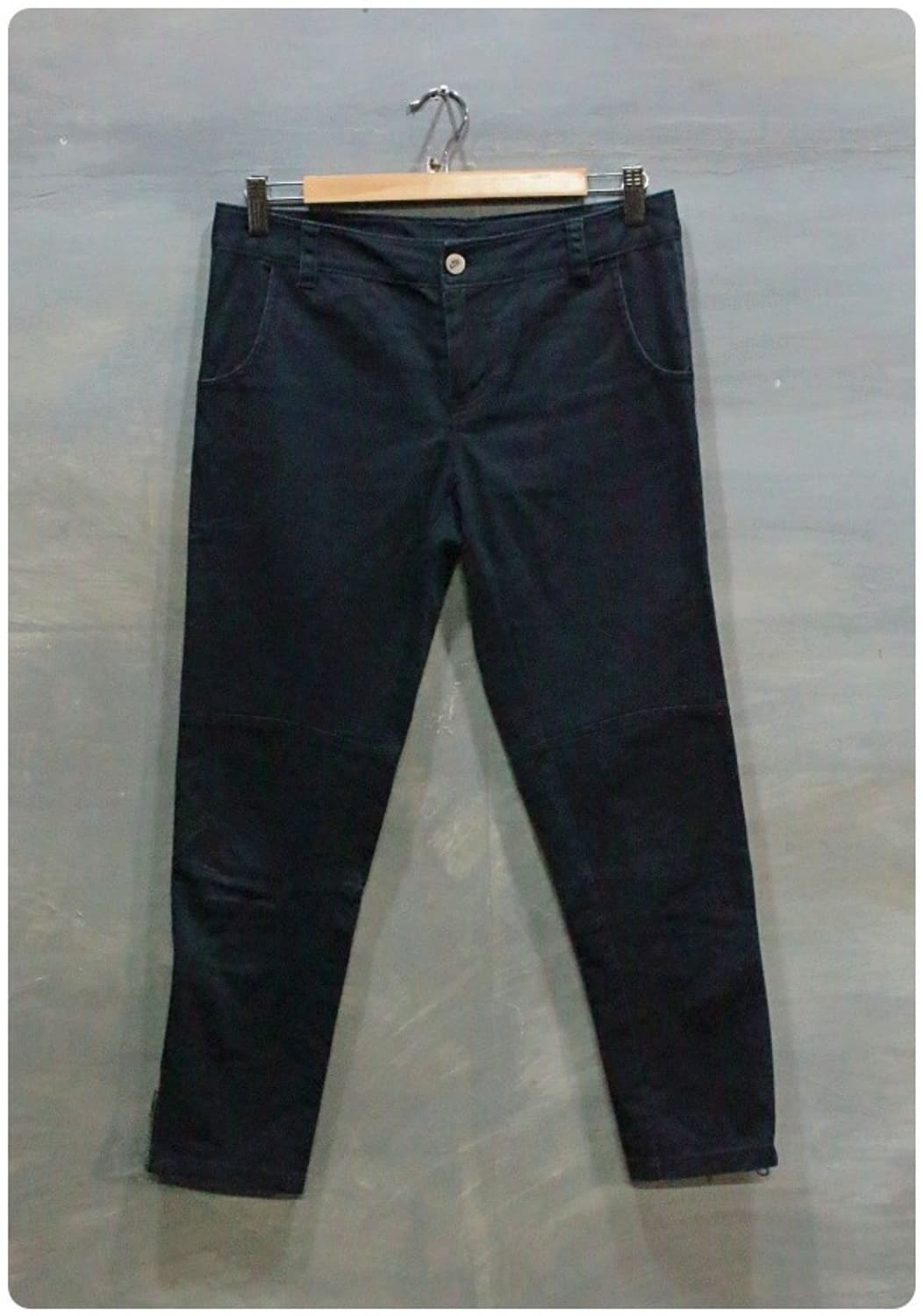 나이키 사이드 지퍼 스트레치 코튼 팬츠 M 상품이미지2