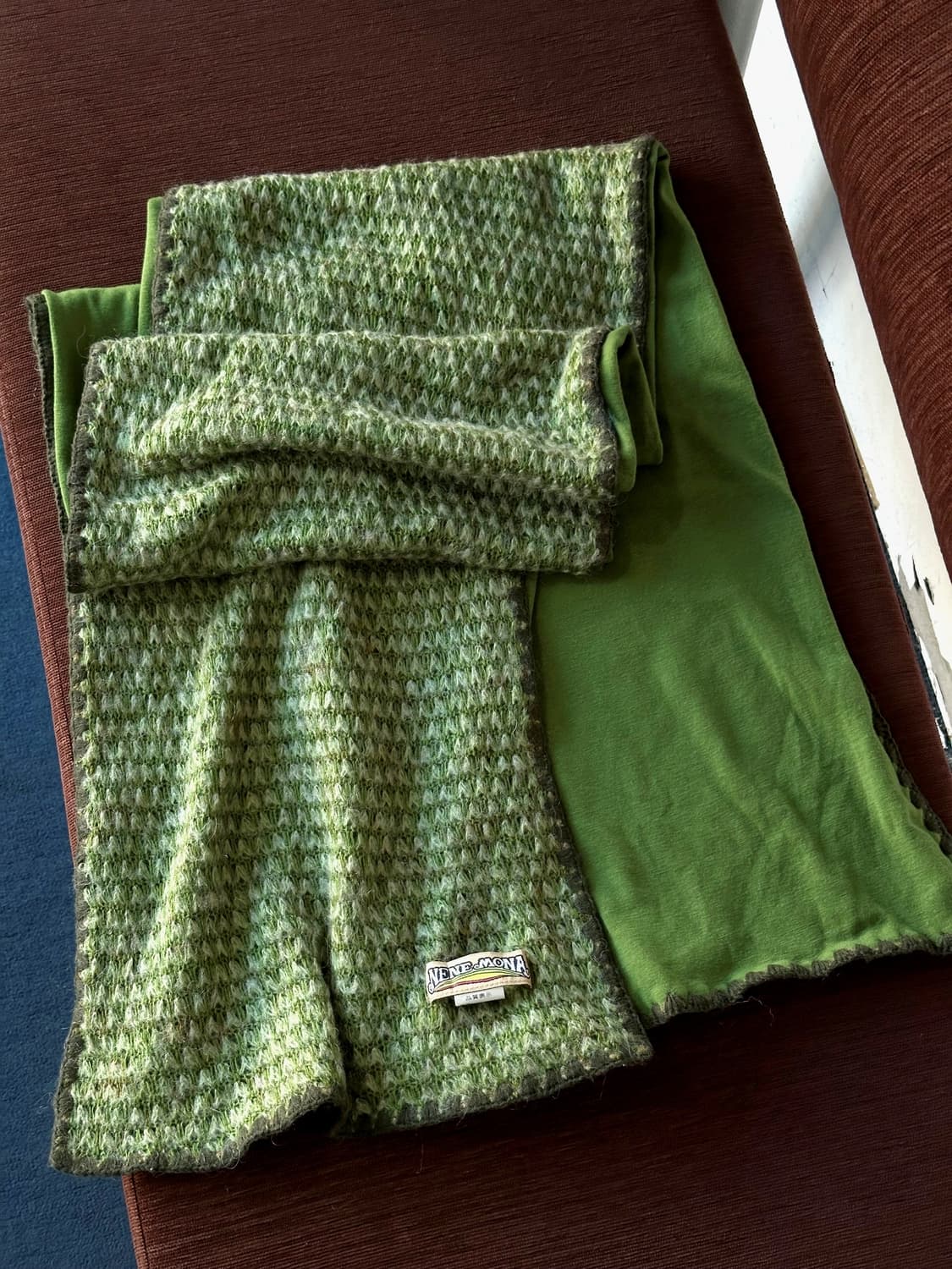 Double face knit design muffler 상품이미지4