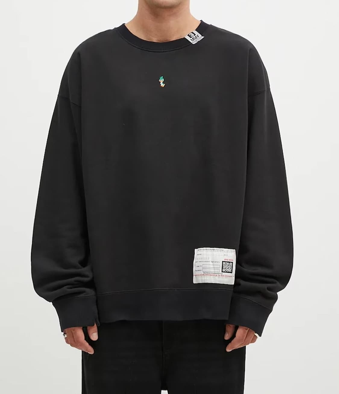 미하라야스히로 덕 엠브로이더리 맨투맨 상품이미지1