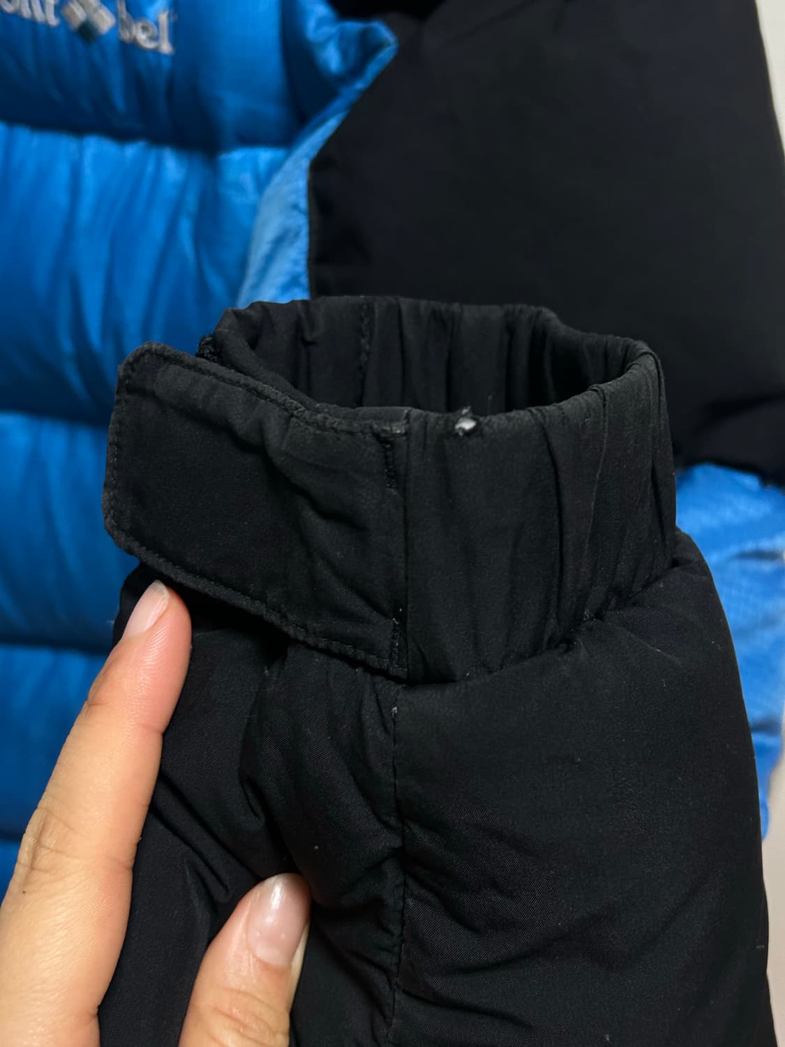 몽벨 라이트패스 윈드프루프 다운 패딩 95 상품이미지6