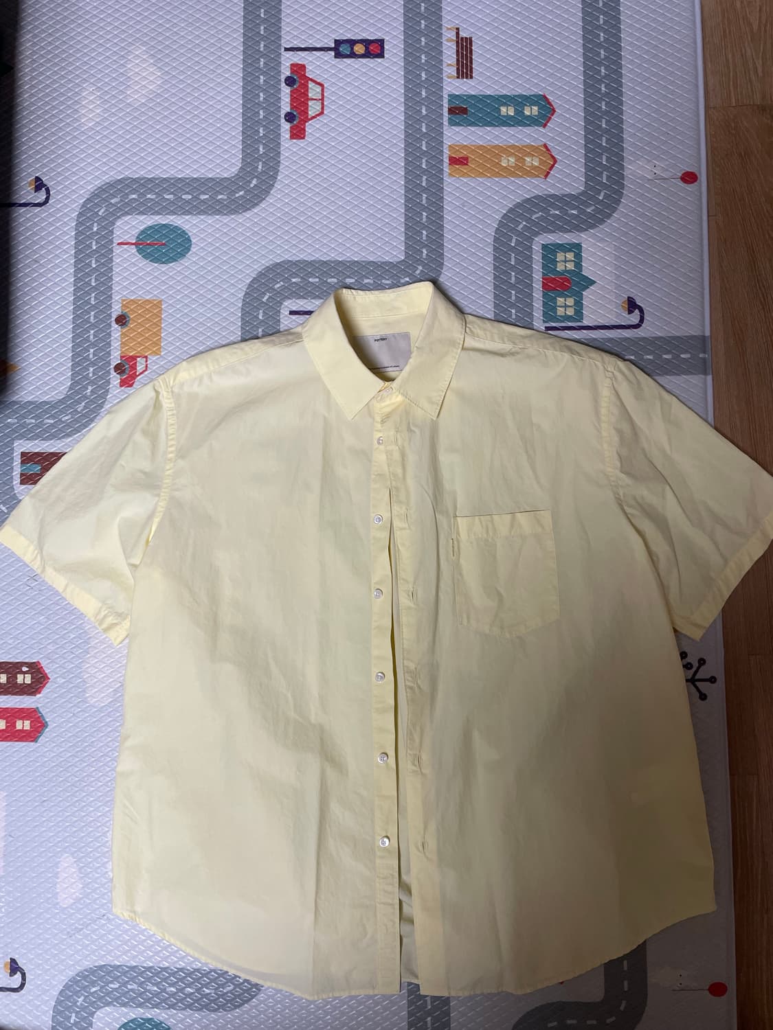 포터리 컴포트 반팔셔츠 레몬 2 상품이미지2