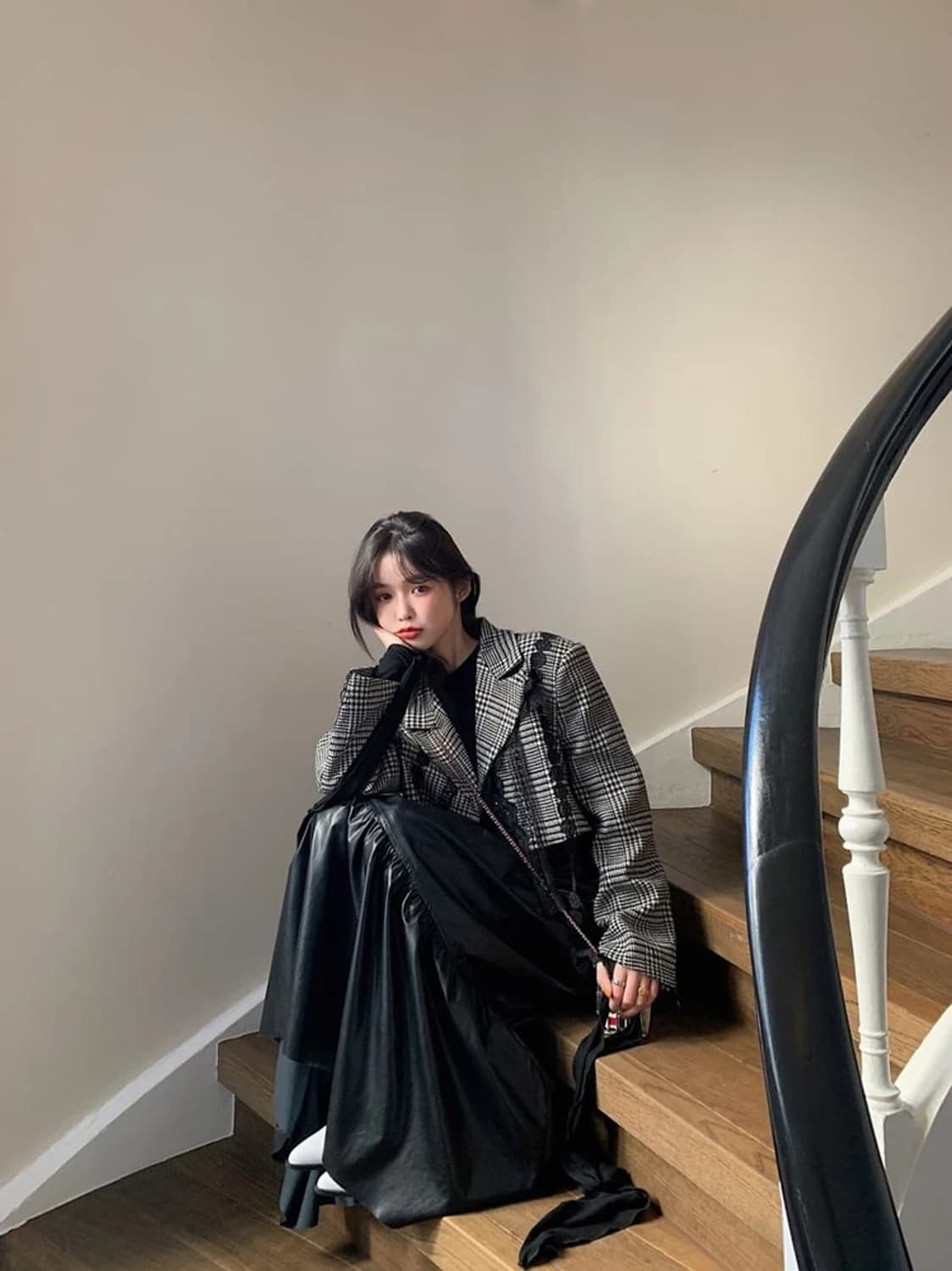 서쿠키 Seocookie 하운드투스 레이스 블레이저 PN8725 상품이미지2