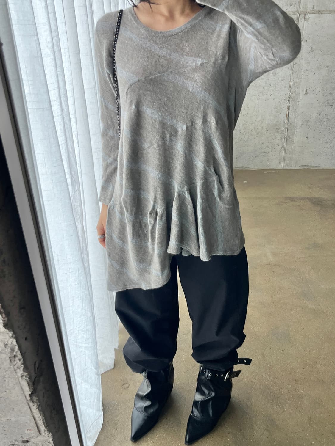 Gomme 고무 언발란스 탑 상품이미지6