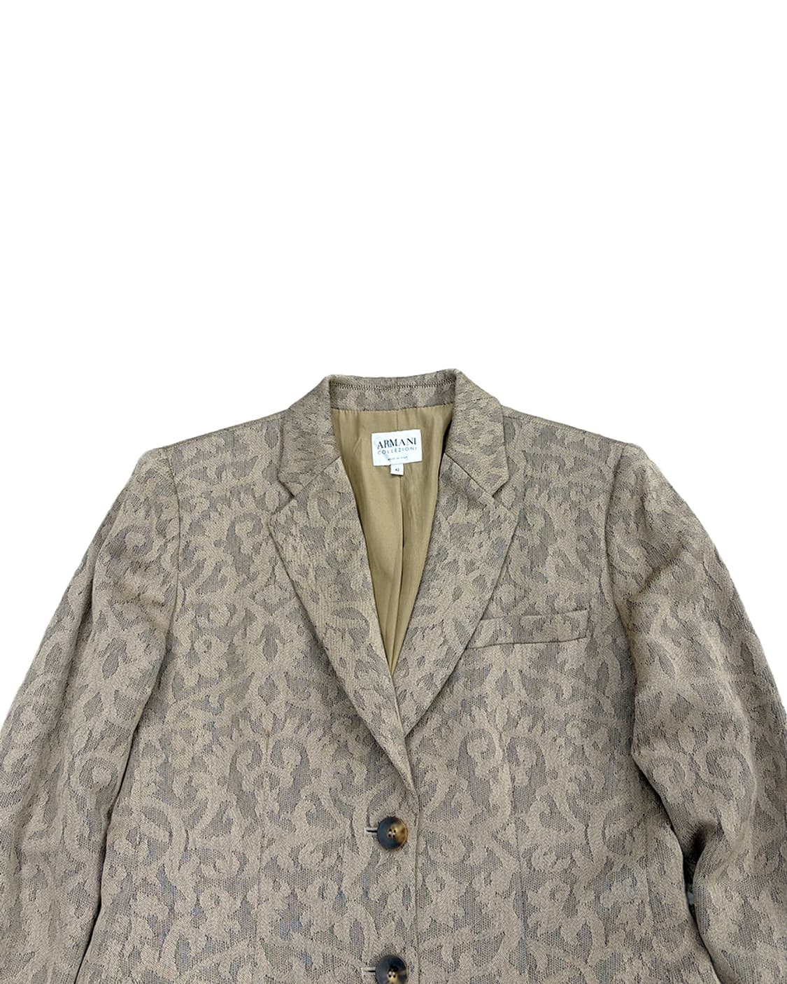 아르마니 꼴레지오니 2003F/W 자카드 테일러드 자켓 상품이미지3