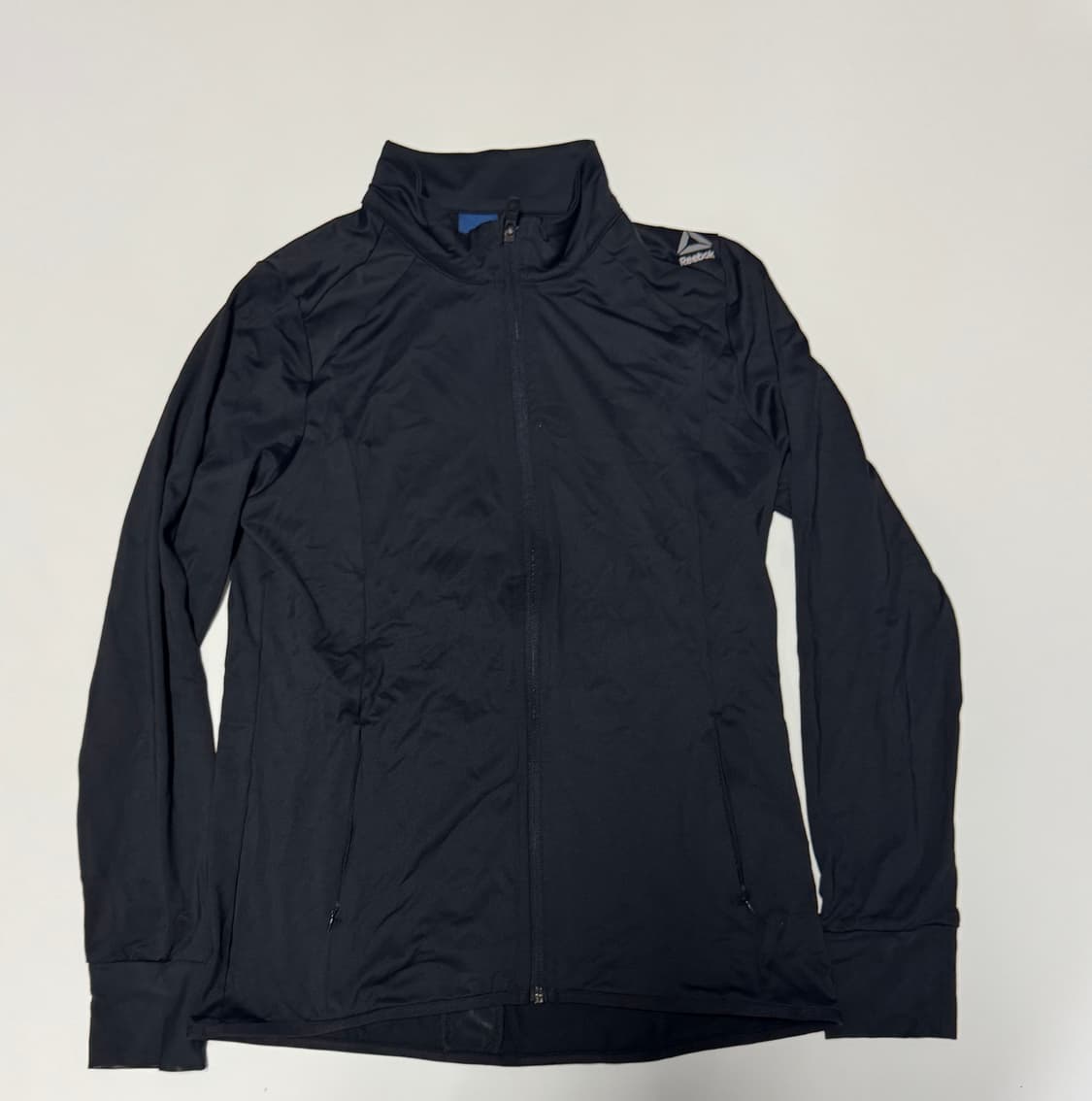 <새상품> 여성 리복 Reebok 기능성 집업 자켓 S 블랙 상품이미지1