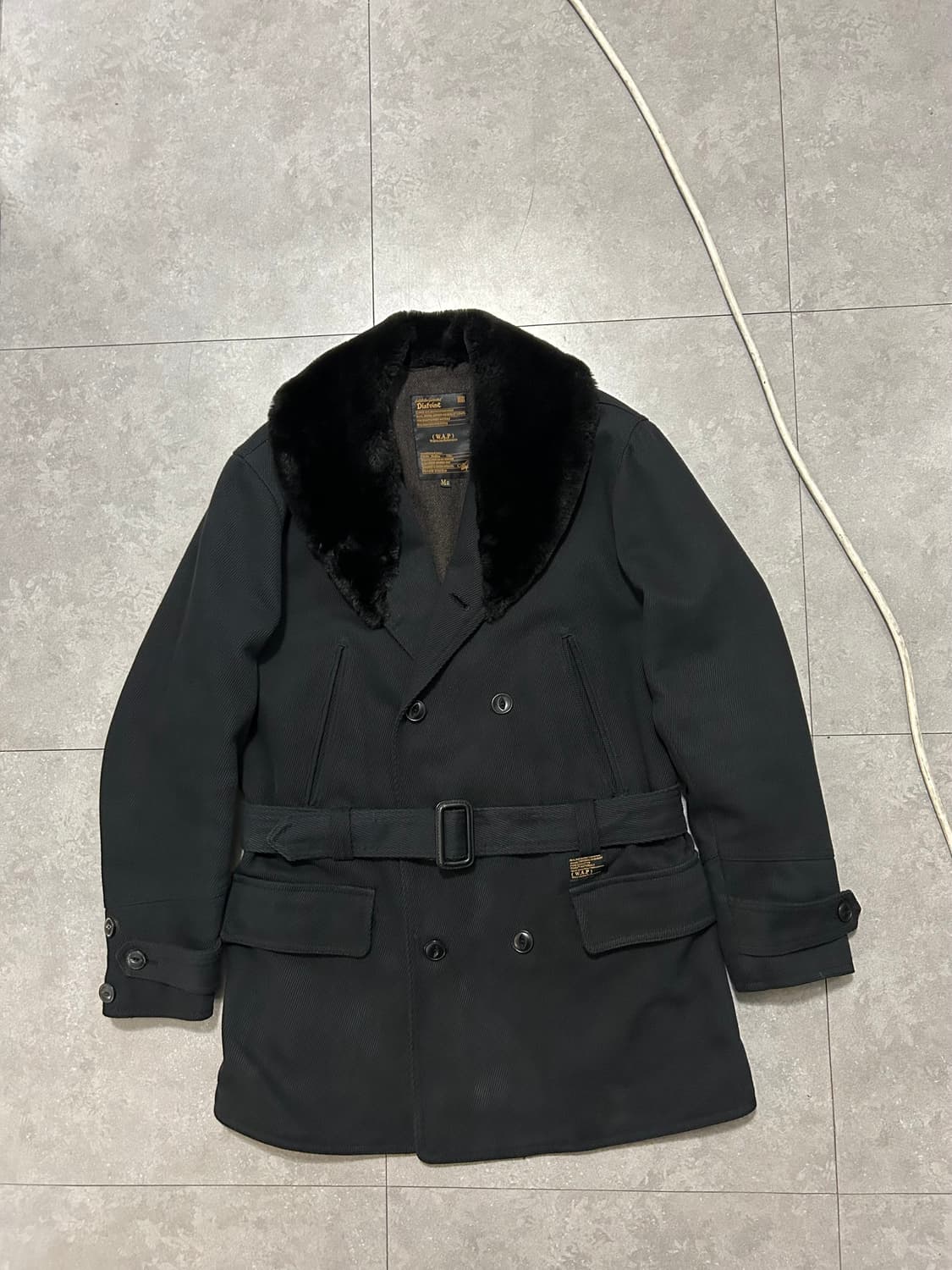 디아프바인 빈티지  블랙컬러 매키노코트 95size 상품이미지1