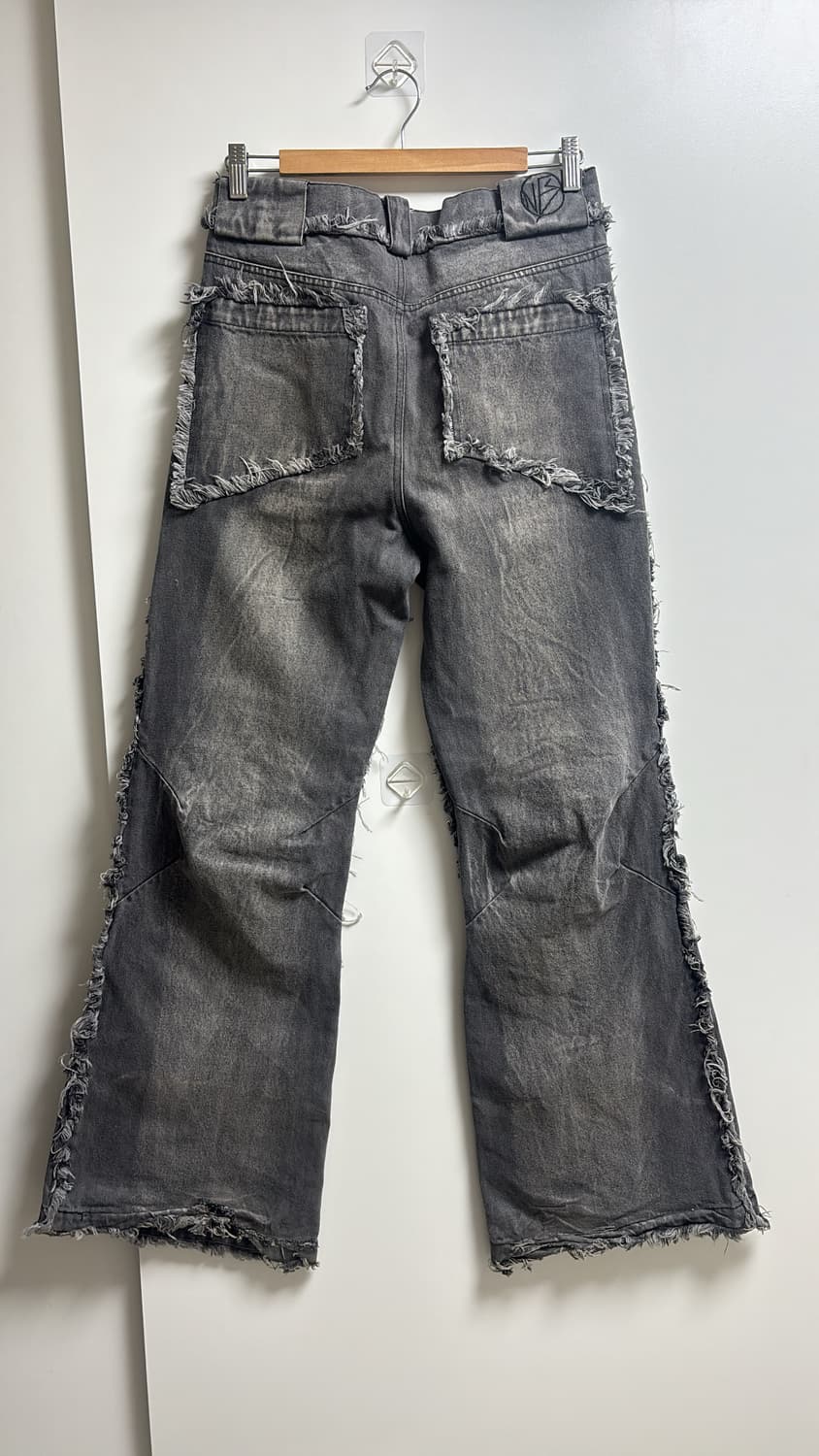 급처)노페이스 스튜디오 데님 플레어진 s사이즈 상품이미지4