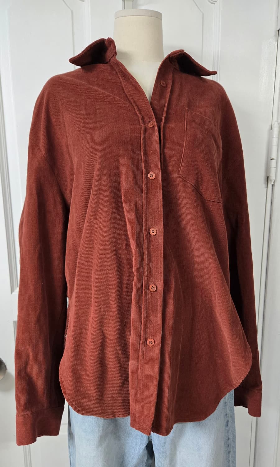 We are 위아 코듀로이 셔츠 상품이미지2