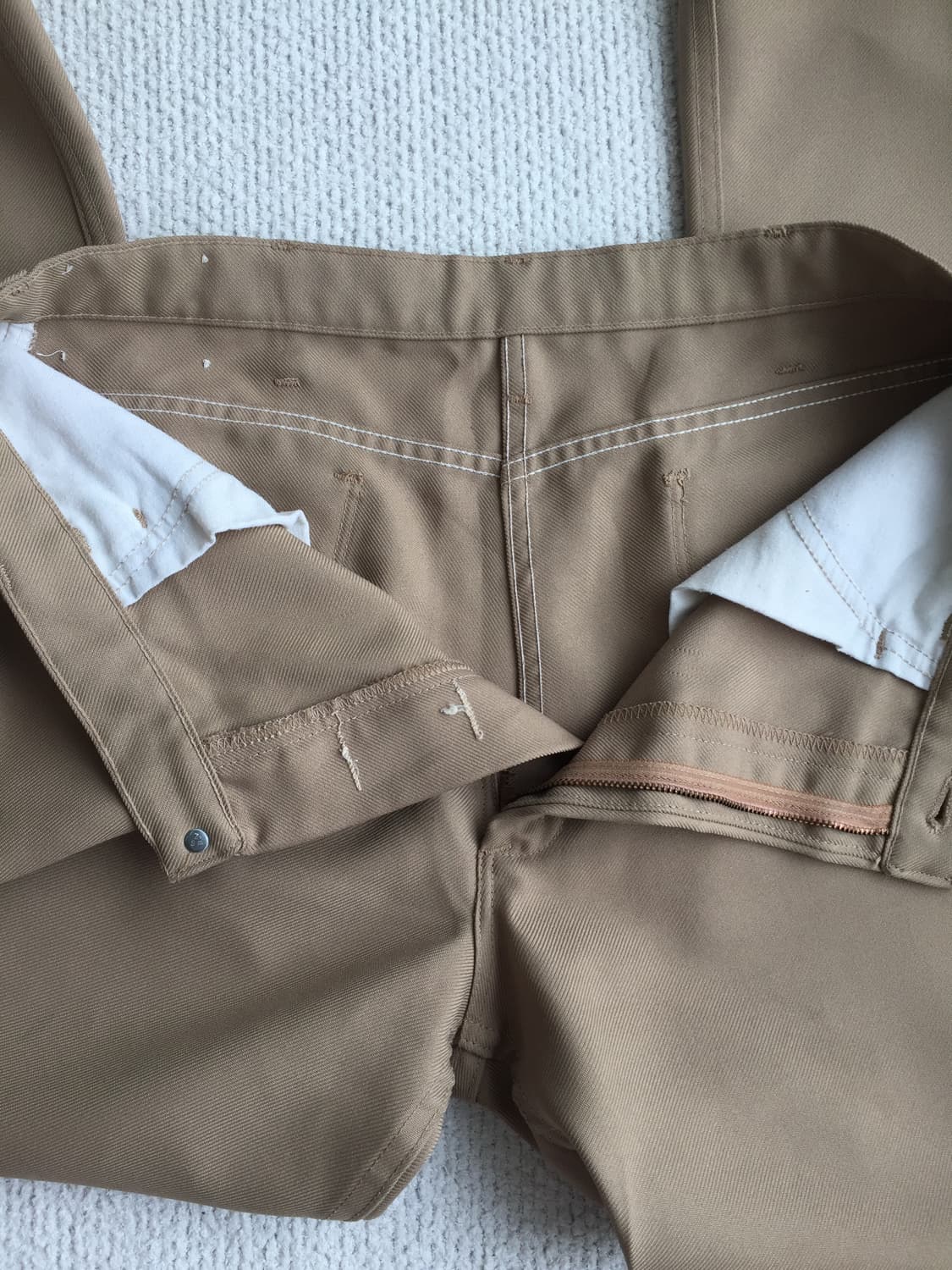 70‘s wrangler 메카닉 벨바텀 팬츠 스타프레스트 상품이미지9