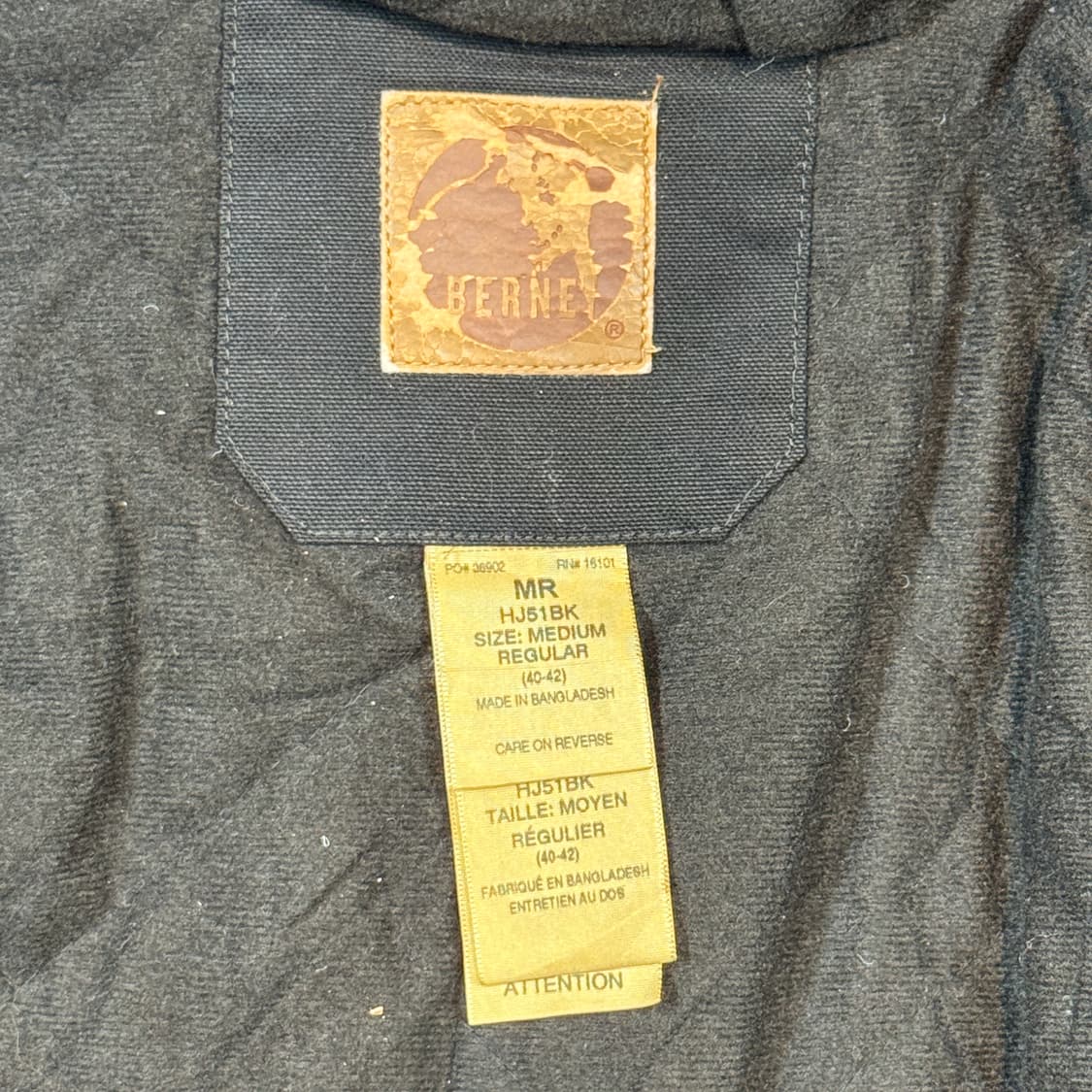 M) BERNE USA 빈티지 워크웨어 액티브 후드집업 자켓 상품이미지8