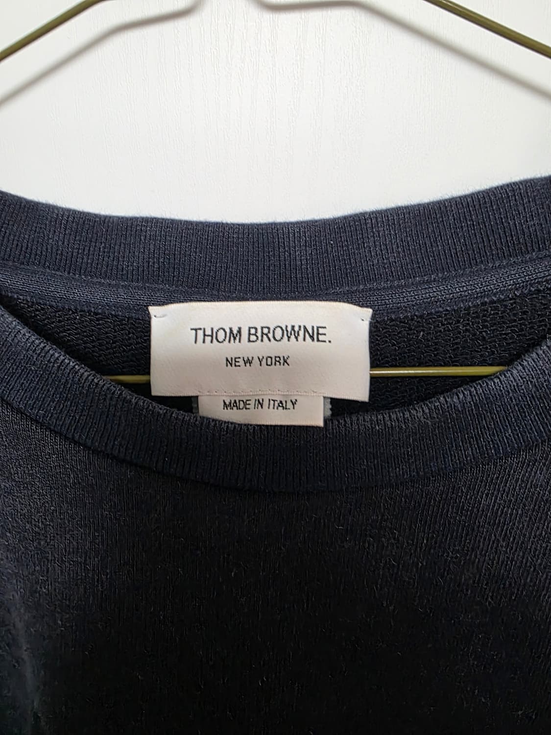 톰브라운 네이비 백삼선 맨투맨 5사이즈(XL) 상품이미지3