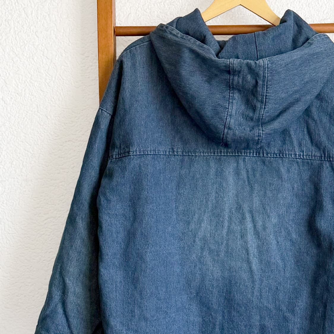 노마드 블루 후드 코트 상품이미지8