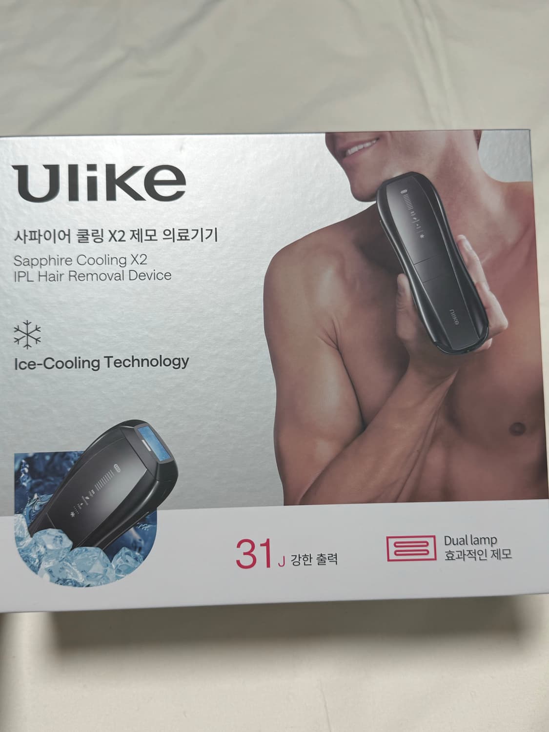 유라이크 / 사파이어쿨링 X2 레이저 제모기 (블랙) 상품이미지2