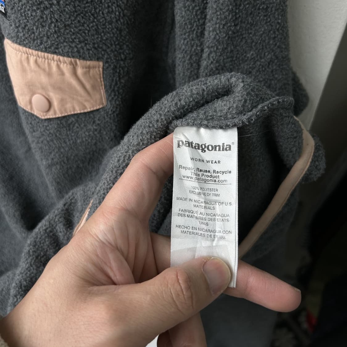 15553 - 00s 파타고니아 신칠라 플리스 풀오버 상품이미지3
