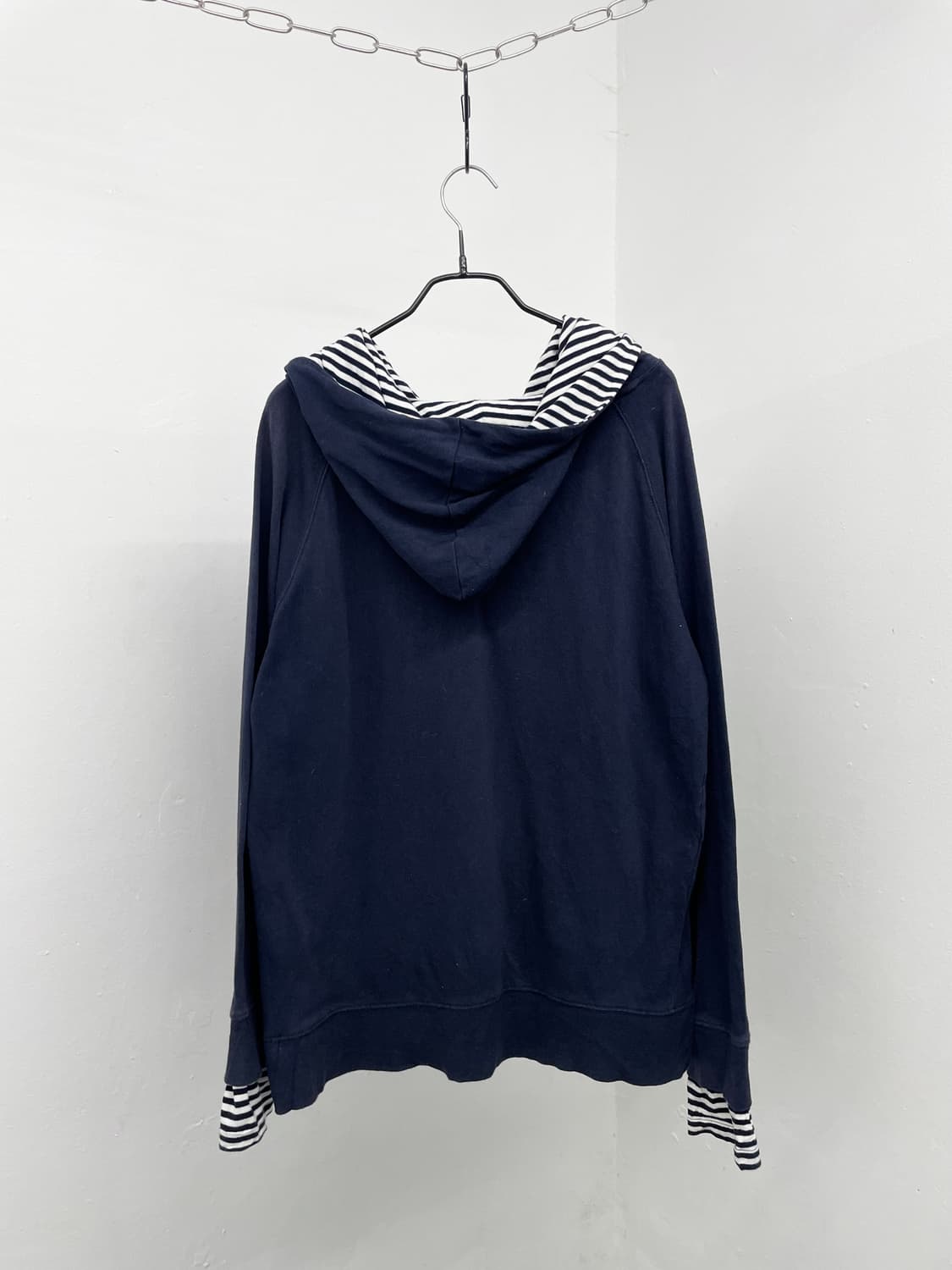 PALM 스트라이프 레이어드 후드 상품이미지6