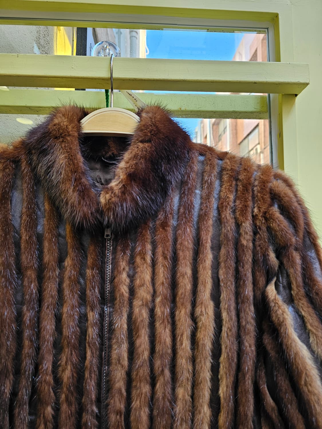 Japan 밍크 레더 숏자켓 상품이미지6