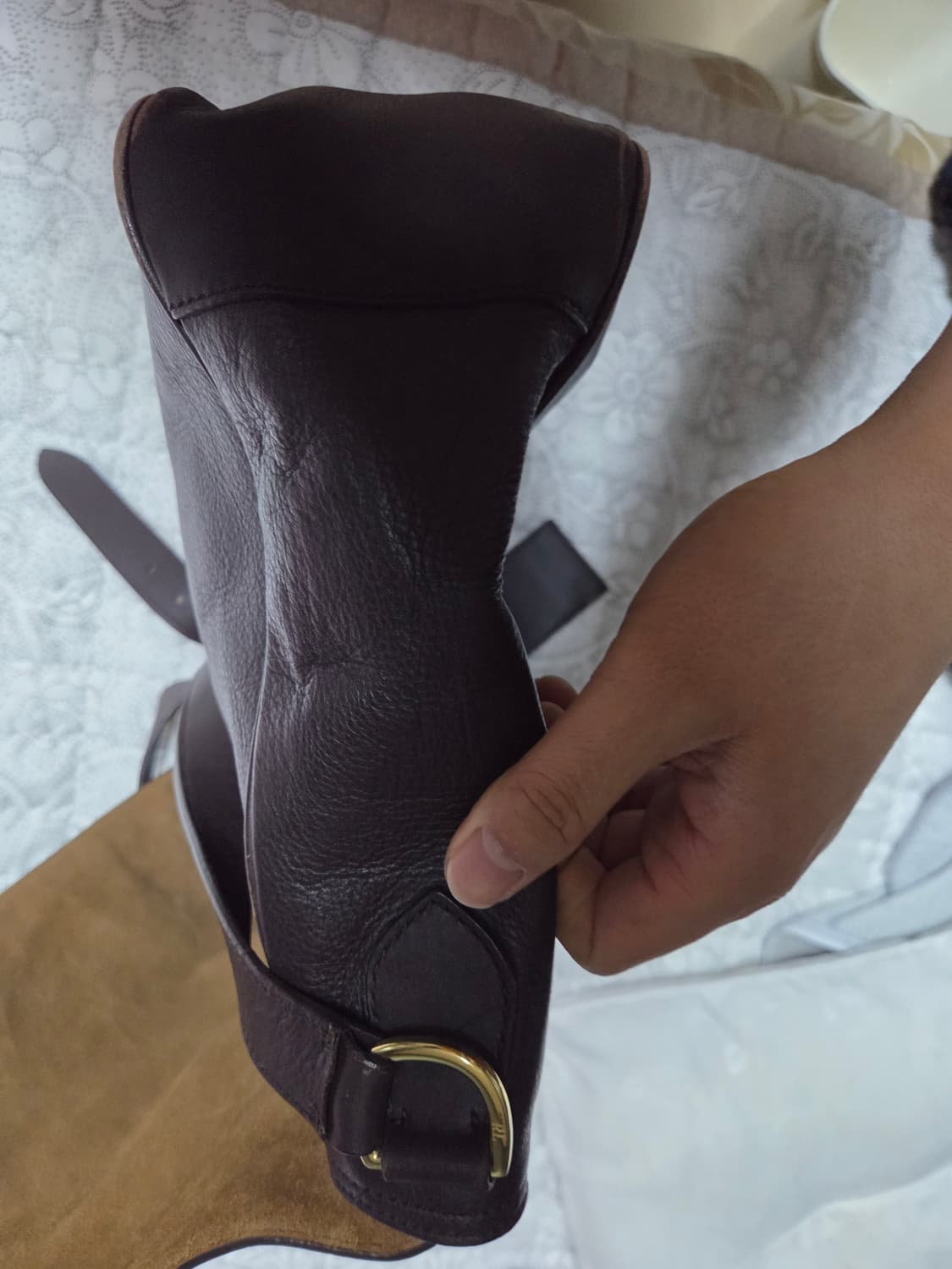 폴로랄프로렌 퍼플라벨 서류가방 팝니다. 상품이미지5