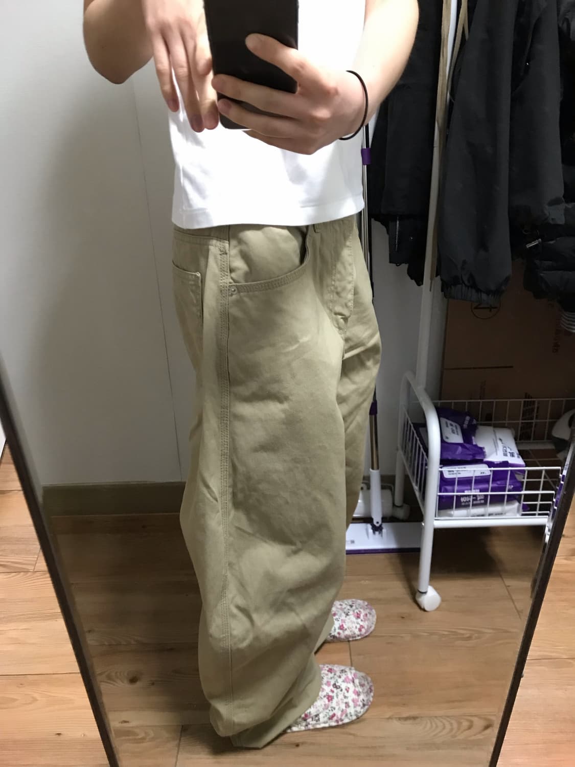 베이지팬츠 상품이미지2