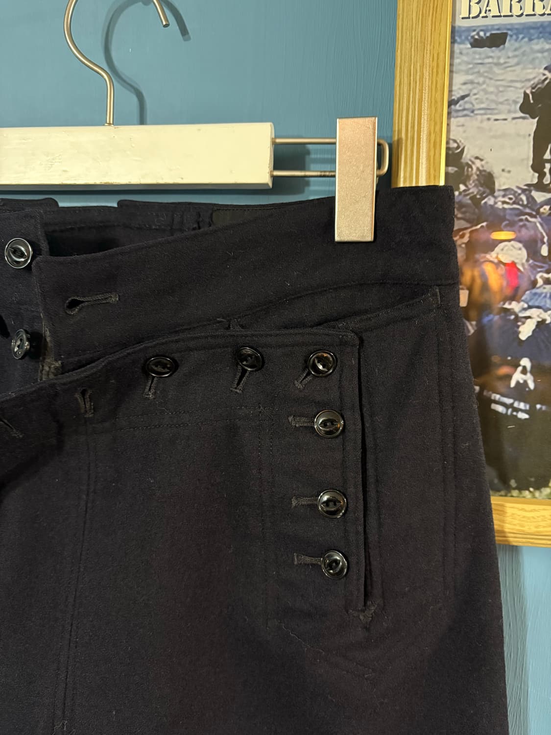 60‘s USN Wool Sailor Pant. 상품이미지4