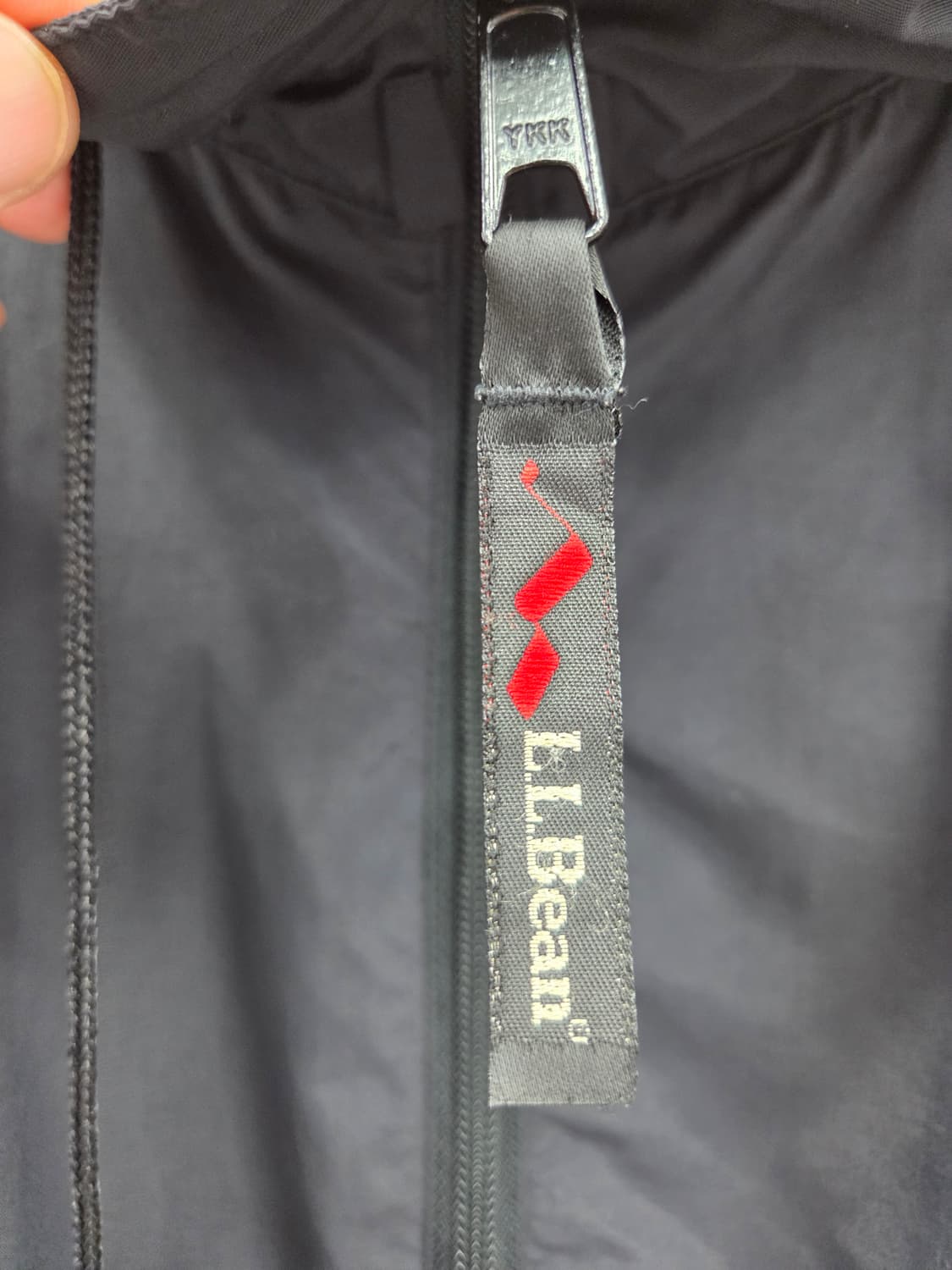 L 엘엘빈 L.L.Bean 검정색 후드 바람막이 상품이미지3