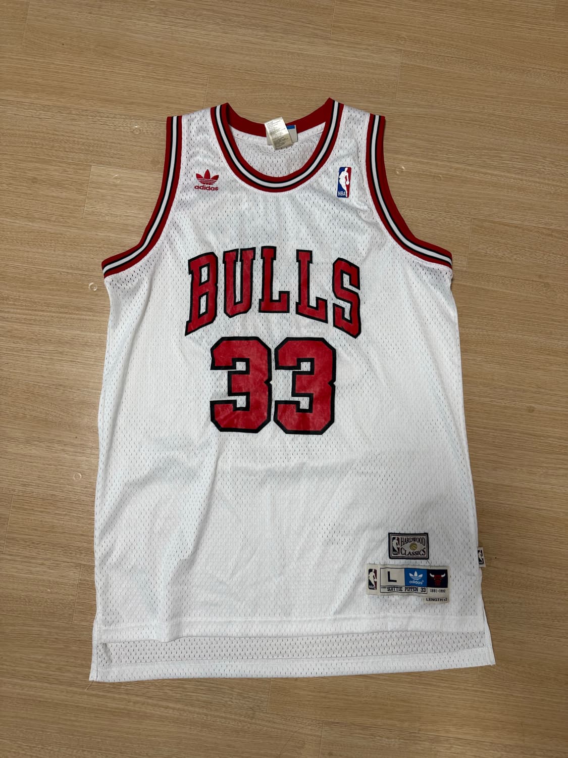 90s 시카고 불스 스카티 피펜 33번 유니폼 L 상품이미지1