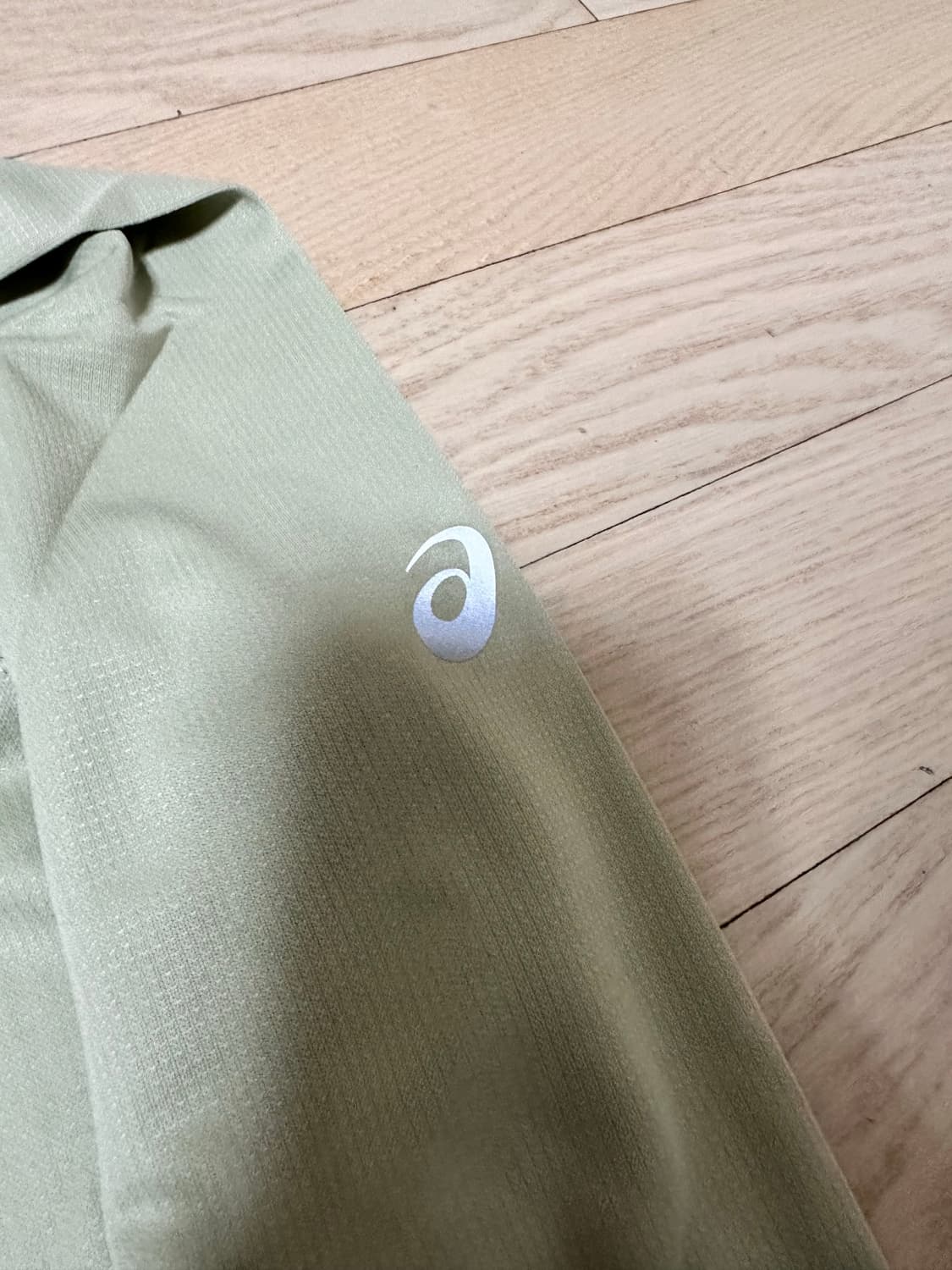 아식스 후지트레일 롱슬리브. 카키. 러닝 기능성 긴팔 상품이미지6