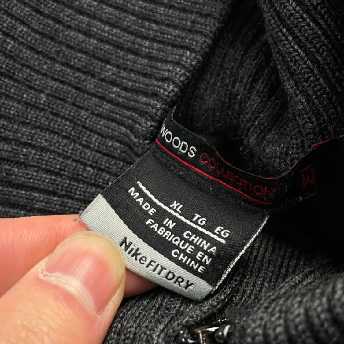 105 나이키 타이거우즈 방풍 니트 상품이미지3