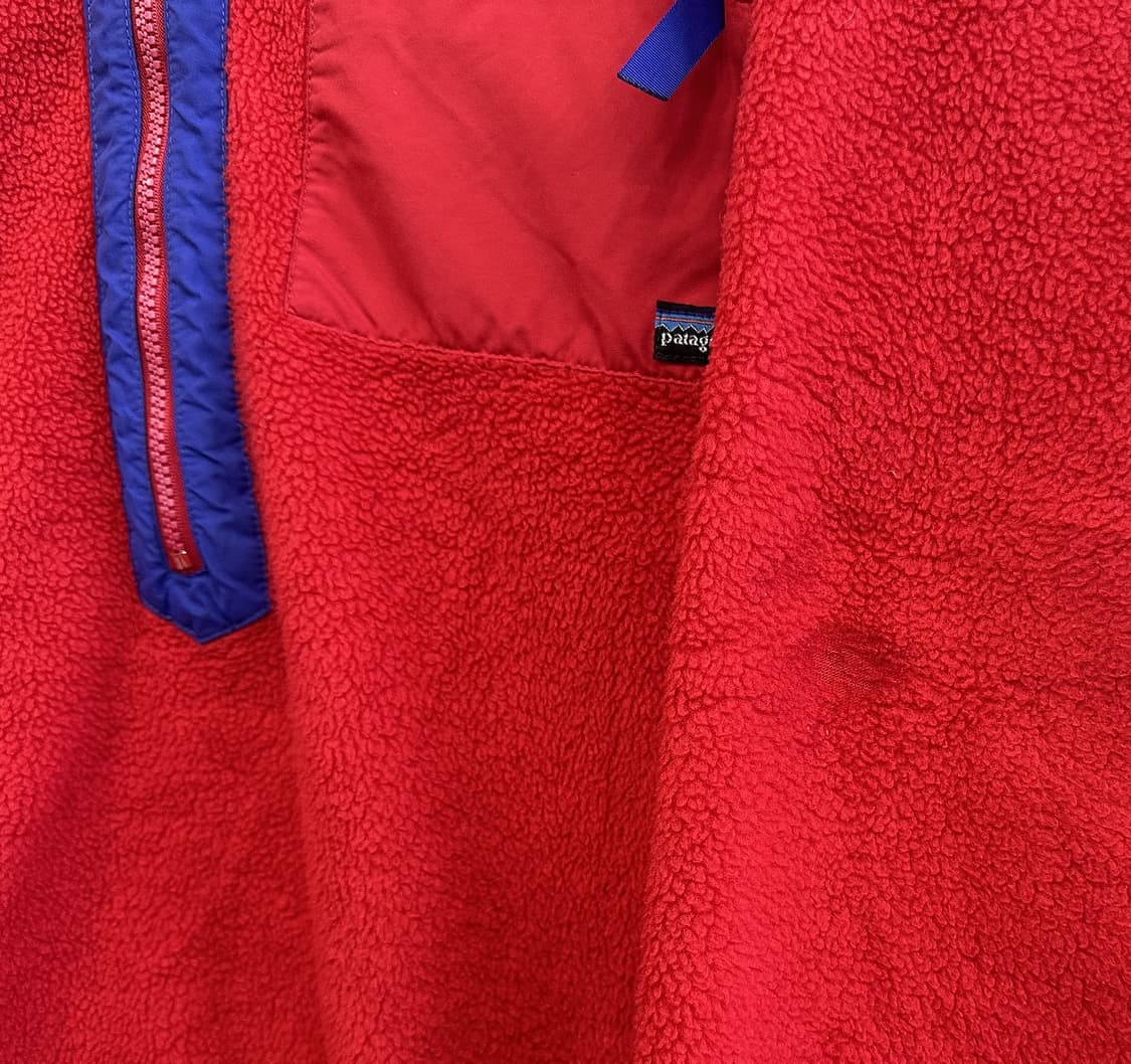 빈티지 파타고니아 하프집업 플리스 풀오버 1980s (L / Made i 상품이미지8