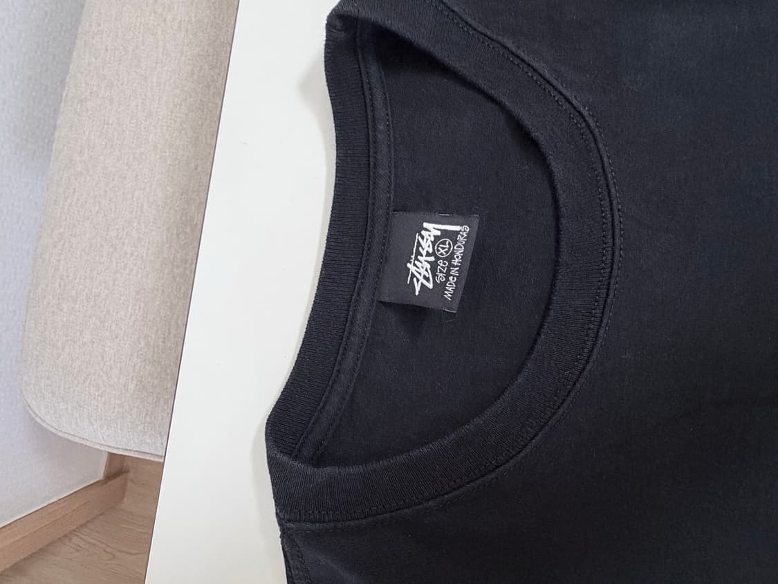 스투시 투칸 반팔티 XL 블랙 상품이미지3
