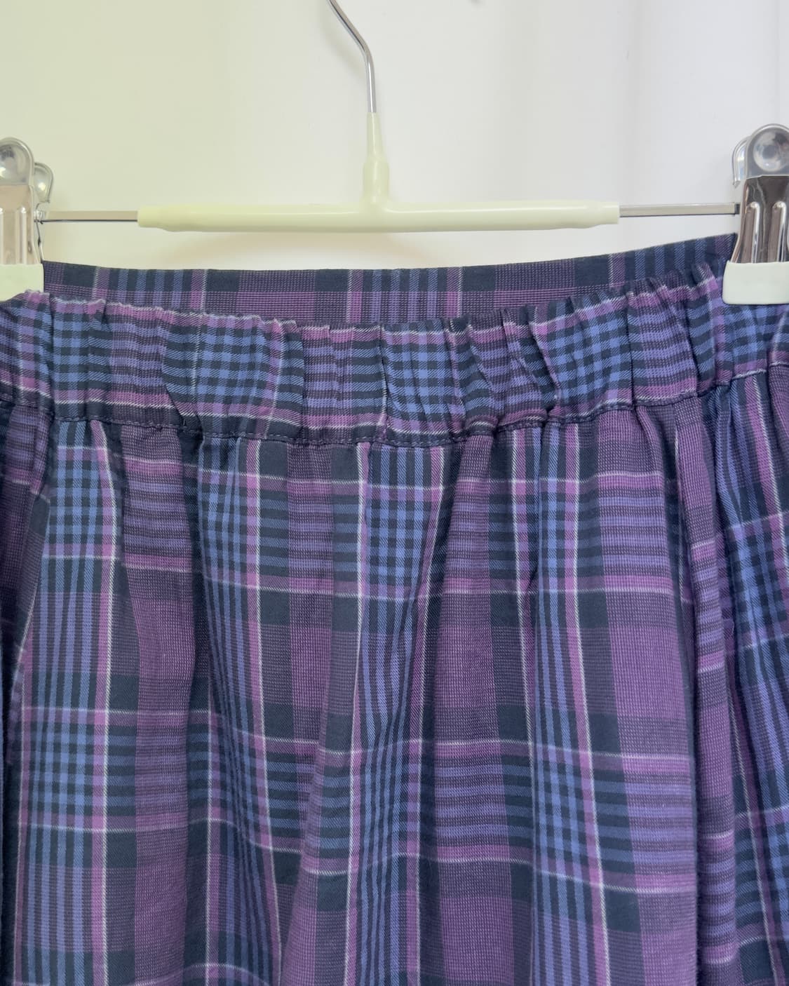 [LUGNONCURE] check long skirt 상품이미지5