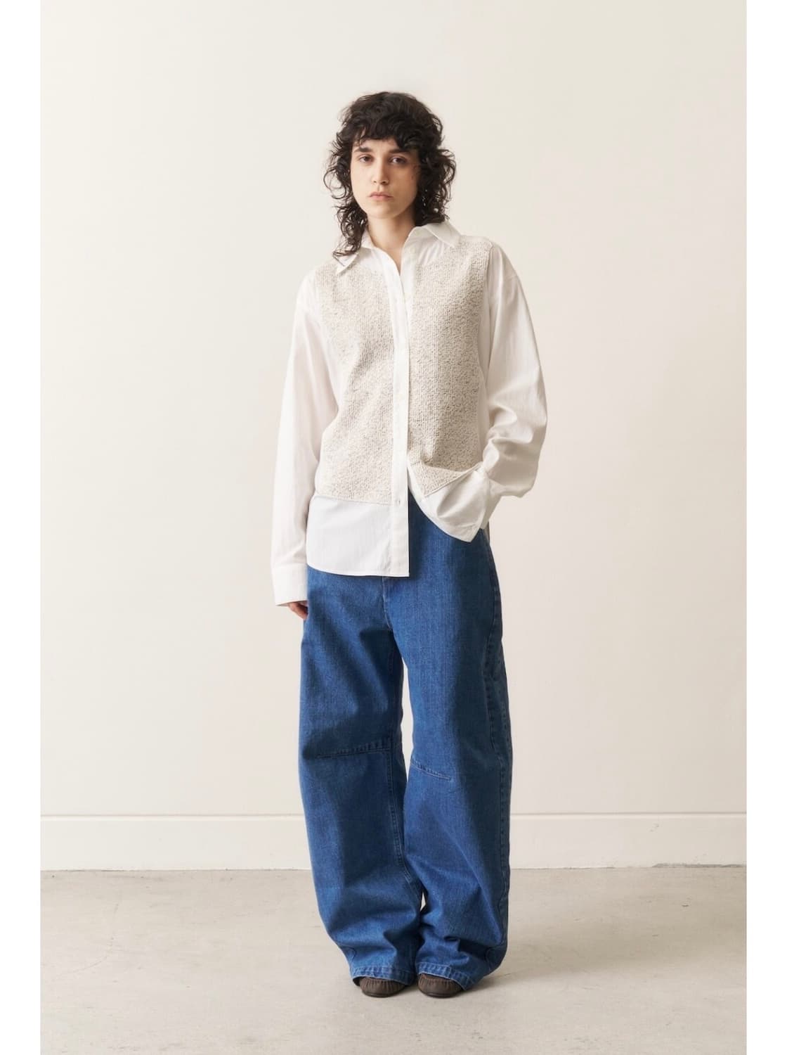 오들리워크샵 curve jeans washed  상품이미지1