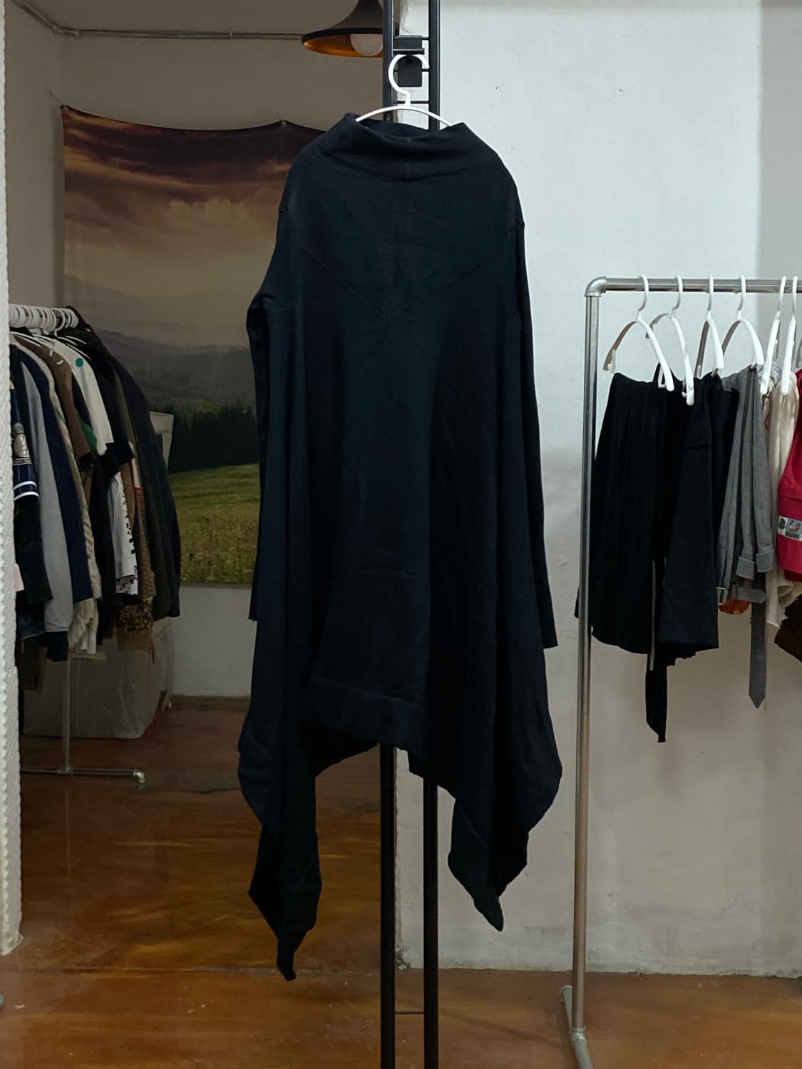 릭오웬스 롱 니트 집업 카디건 상품이미지6