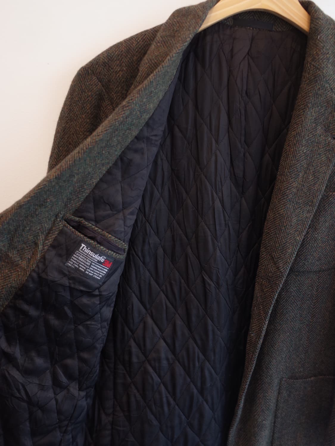 L.L.Bean엘엘빈 헤링본 울 자켓(usa made) 상품이미지8