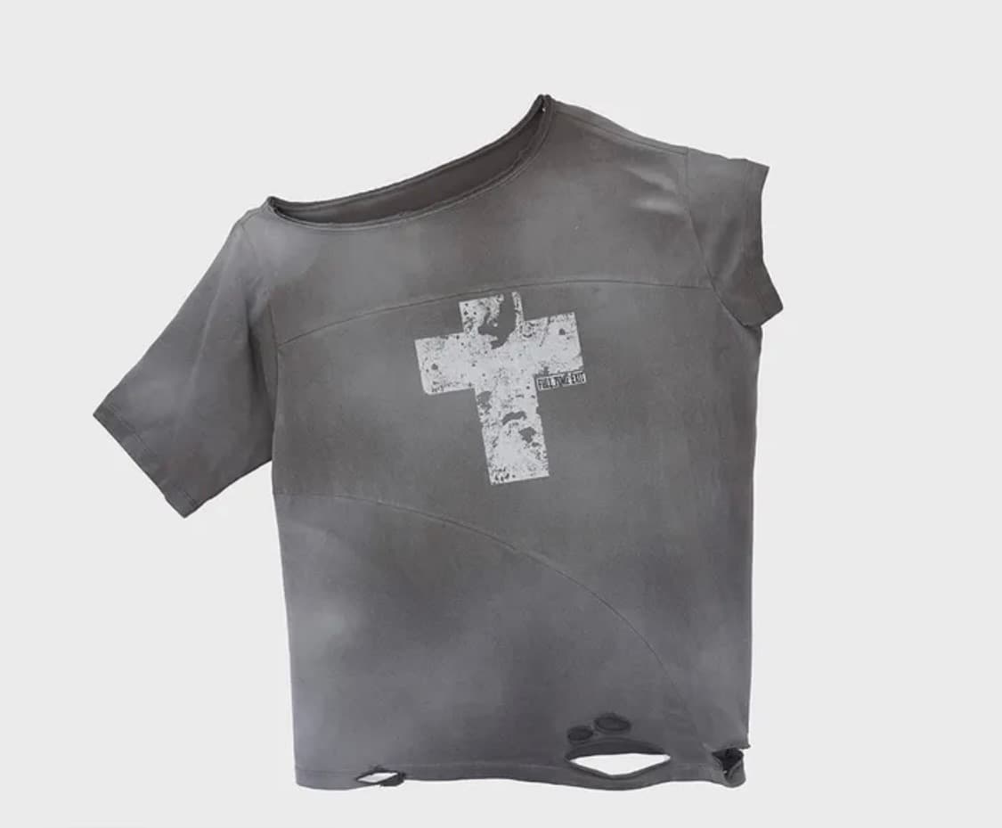 데어드 DARED SCORED SLASH T-SHIRT 상품이미지2