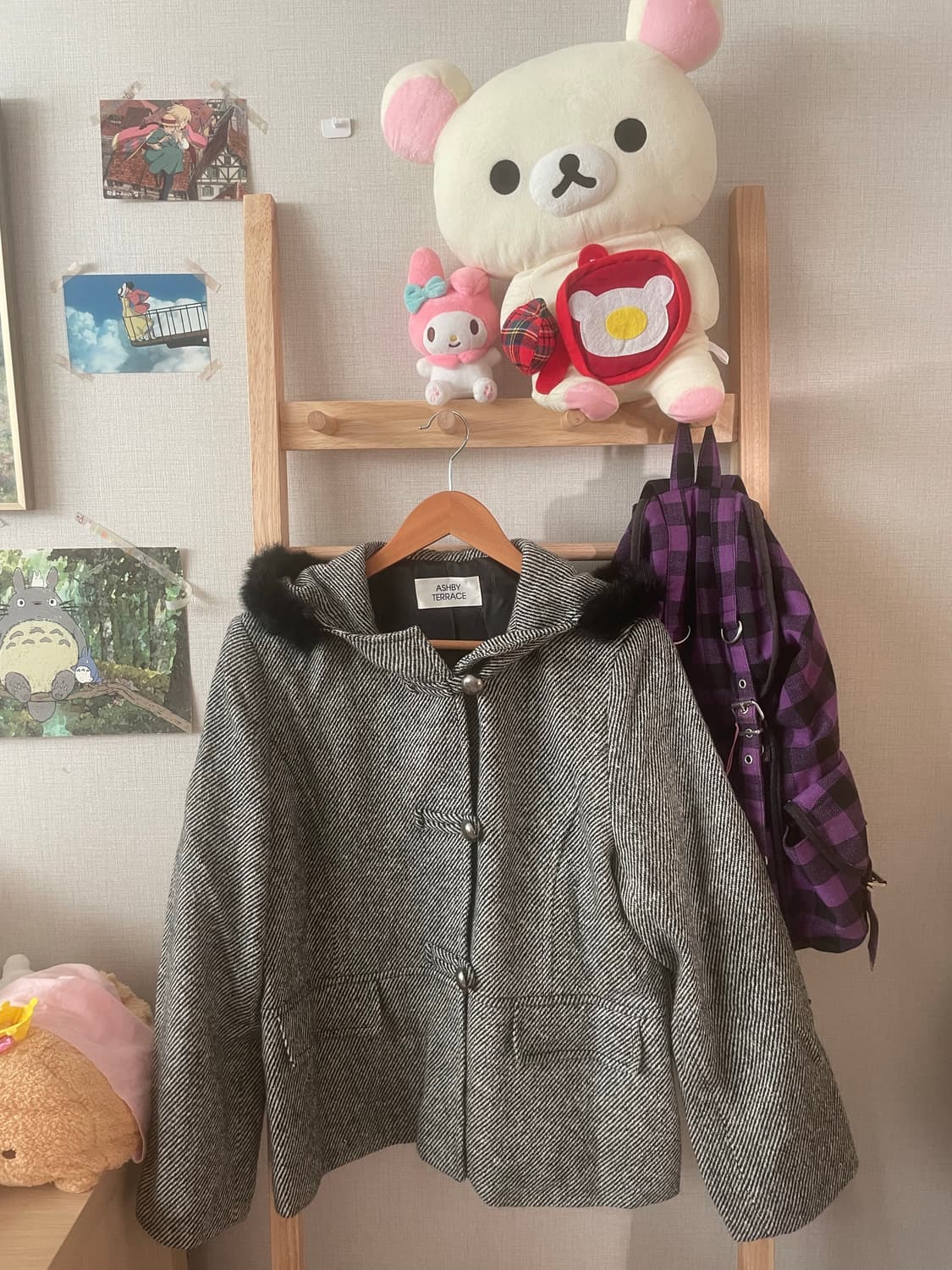모리걸 빈티지 무채색 사와코 set🤍🩶 상품이미지3