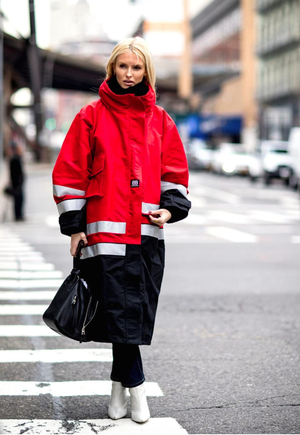 (제이홉 착용)발렌시아가 18F/W 비대칭 풀드 파카 자켓 40 정품 상품이미지9