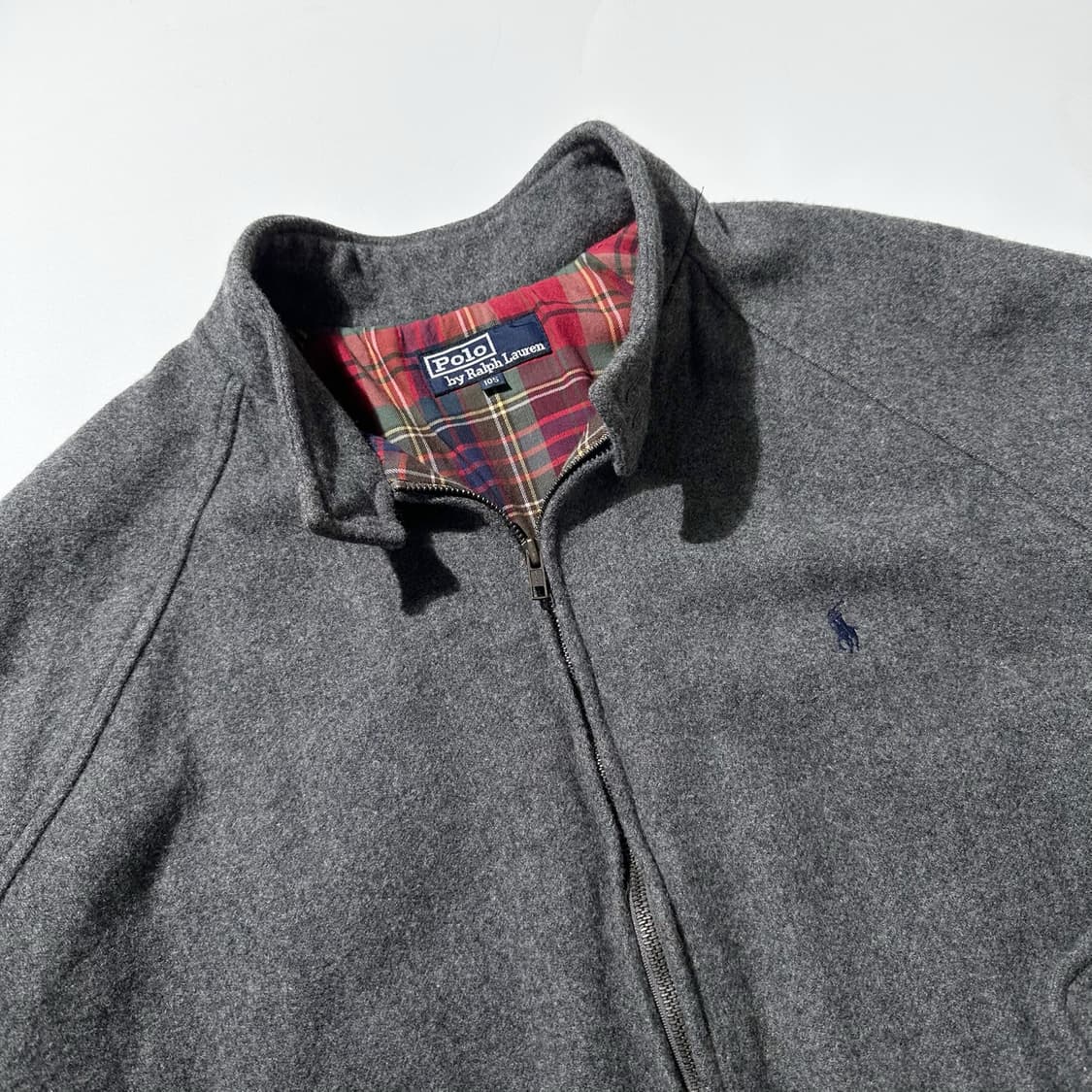 폴로 랄프로렌 울 바라쿠타 블루종 자켓 상품이미지4