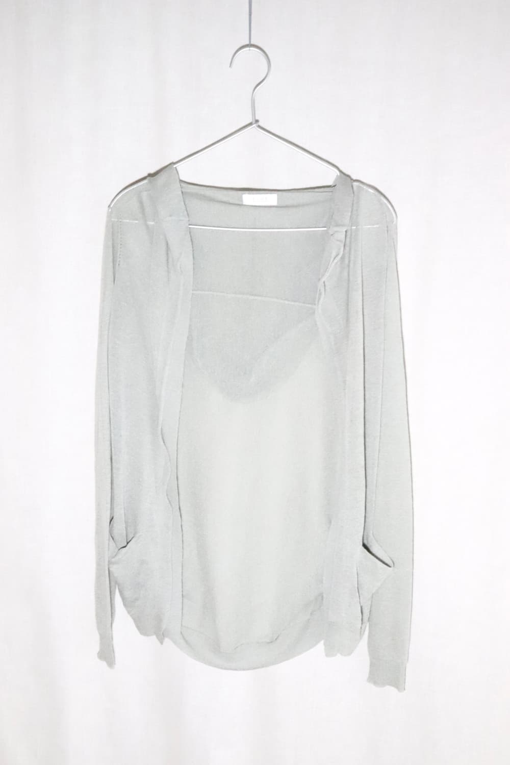 (W) [90] 타임 후드 가디건 상품이미지1