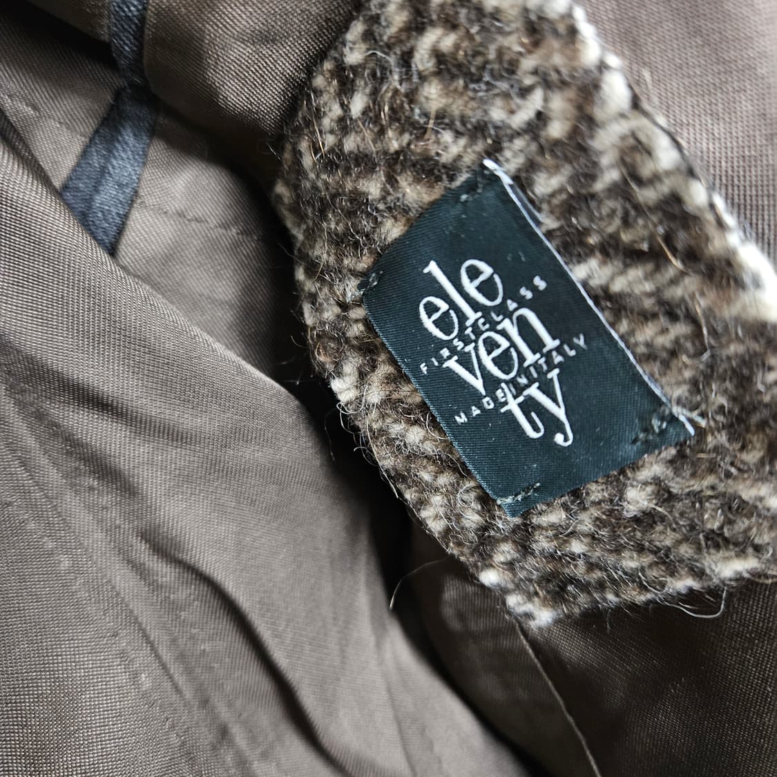 일레븐티 헨링본 코트 자켓 남자100 상품이미지8