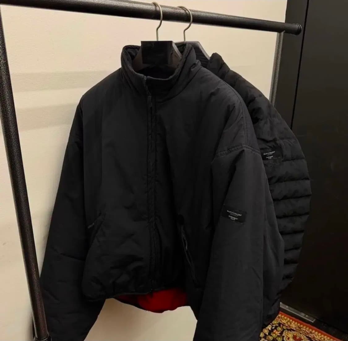 [1] 언더마이카 murslanger 필드 워크 유니폼 보머 블랙 상품이미지1