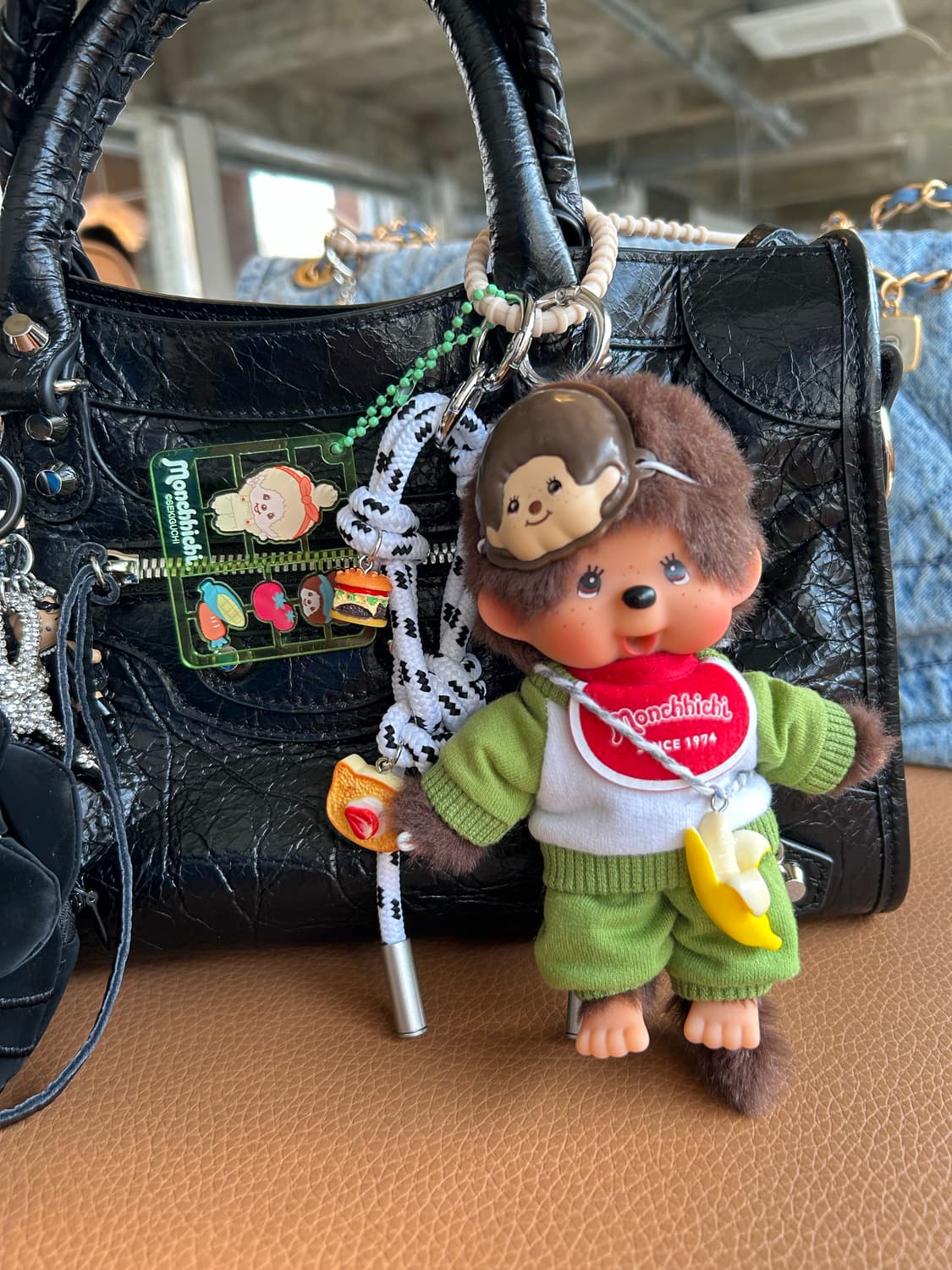 (75)정품몬치치🐒💚유니크 커스텀키링 상품이미지5