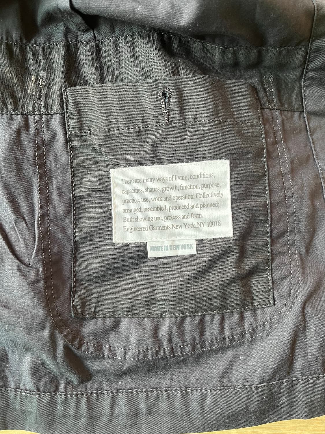 엔지니어드가먼츠 베드포드 자켓 트윌 다크네이비 S 상품이미지8