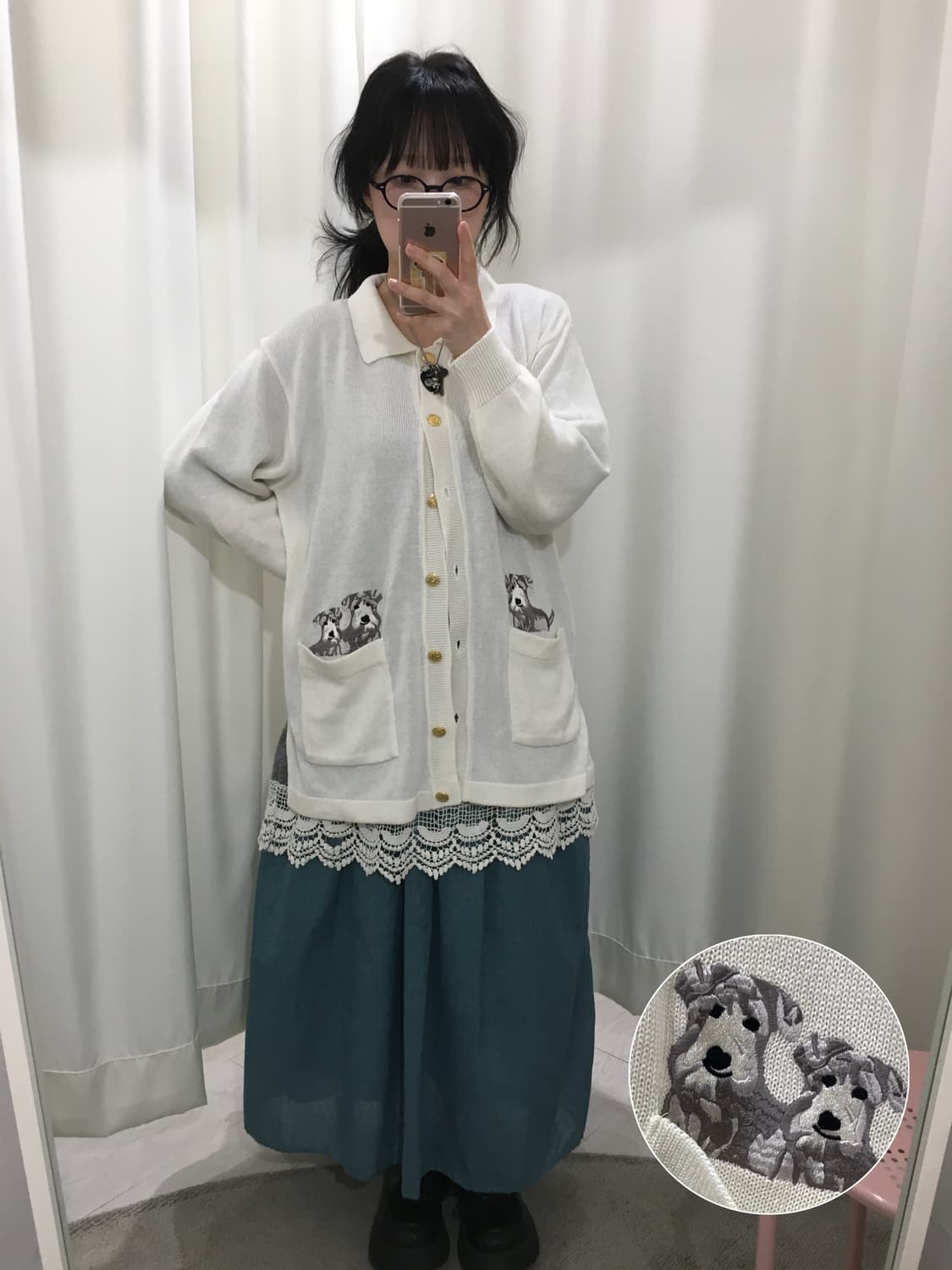 puppy dog cardigan 상품이미지1