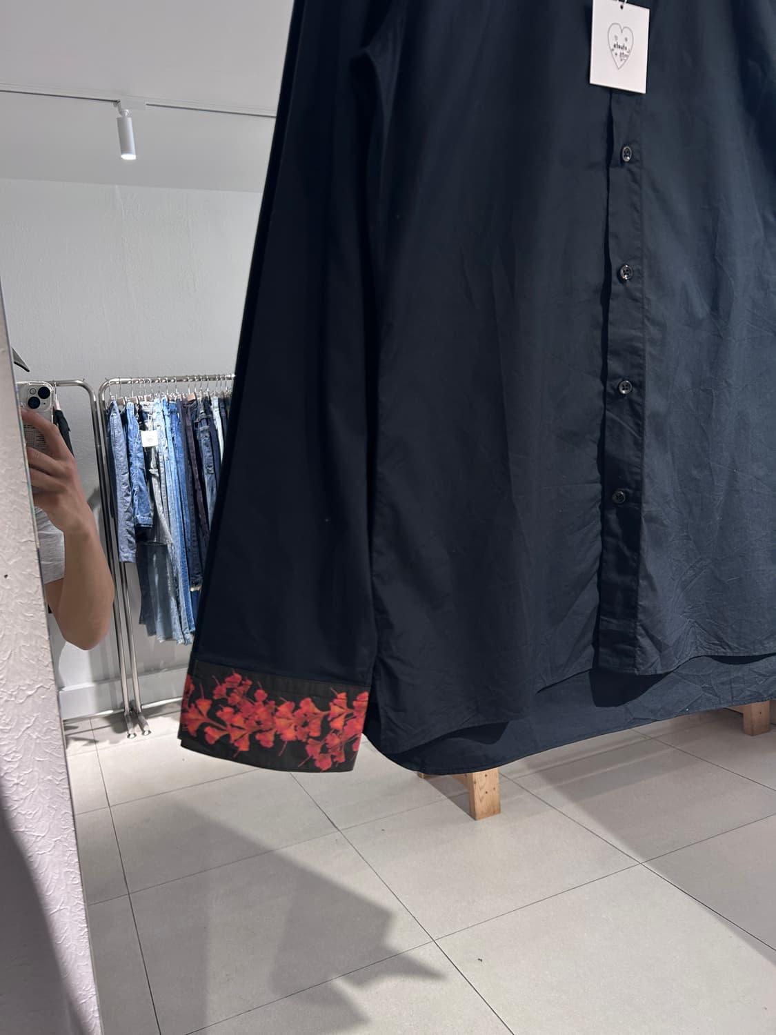 Mihara Yasuhiro Floral Cleric Shirt 상품이미지3